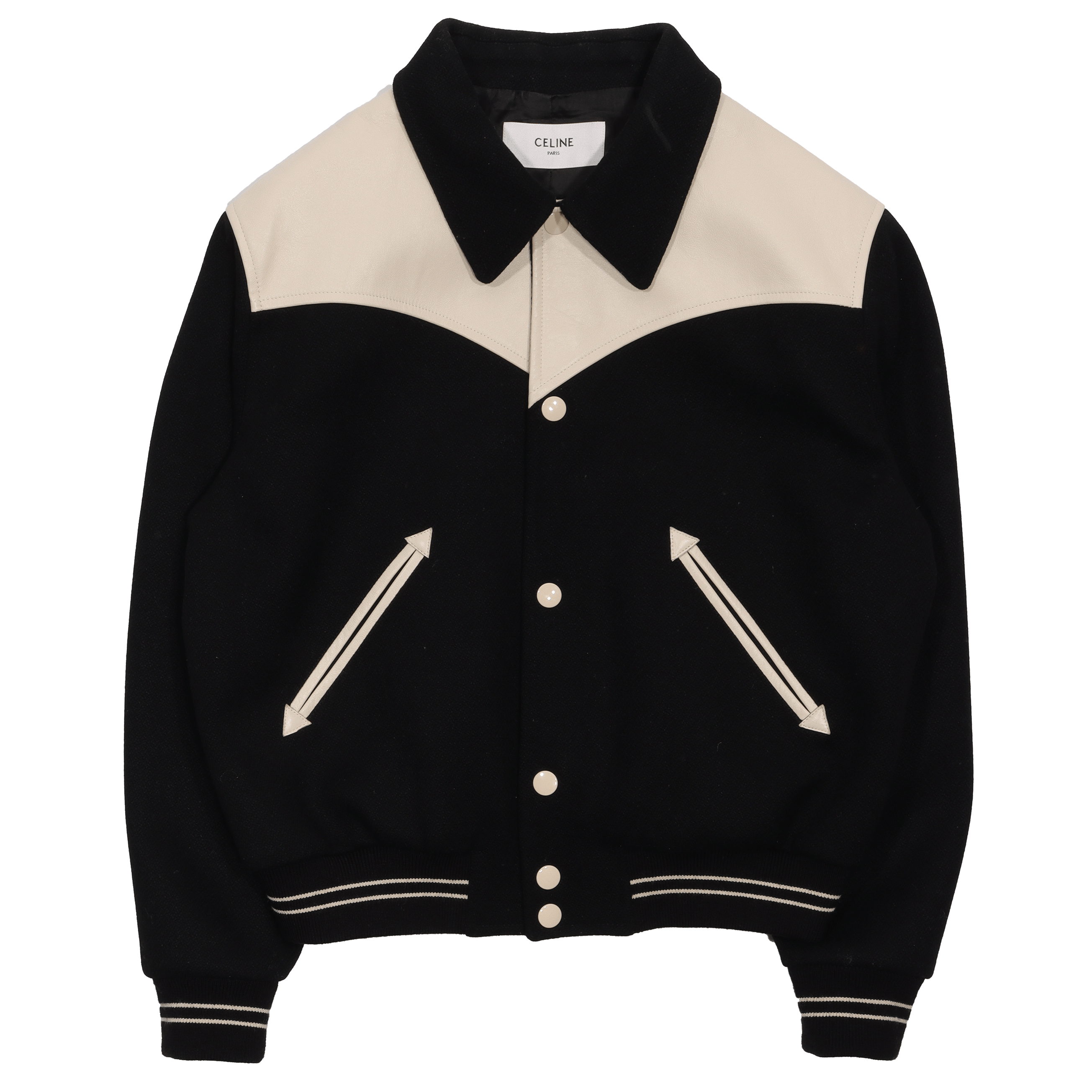 Celine CELINE TEDDY WESTERN CLASSIQUE JACKET W/ TAGS Size US M / EU 48-50 / 2 - 1 Thumbnail