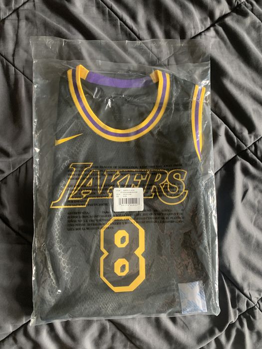 Youth black best sale mamba jersey