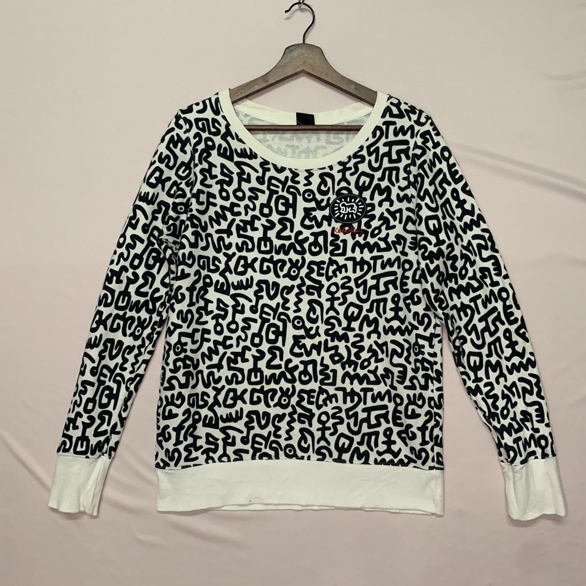 Keith Haring Keith Haring Full Printed Art Designer Crewneck Sweater Size US L / EU 52-54 / 3 - 1 Thumbnail