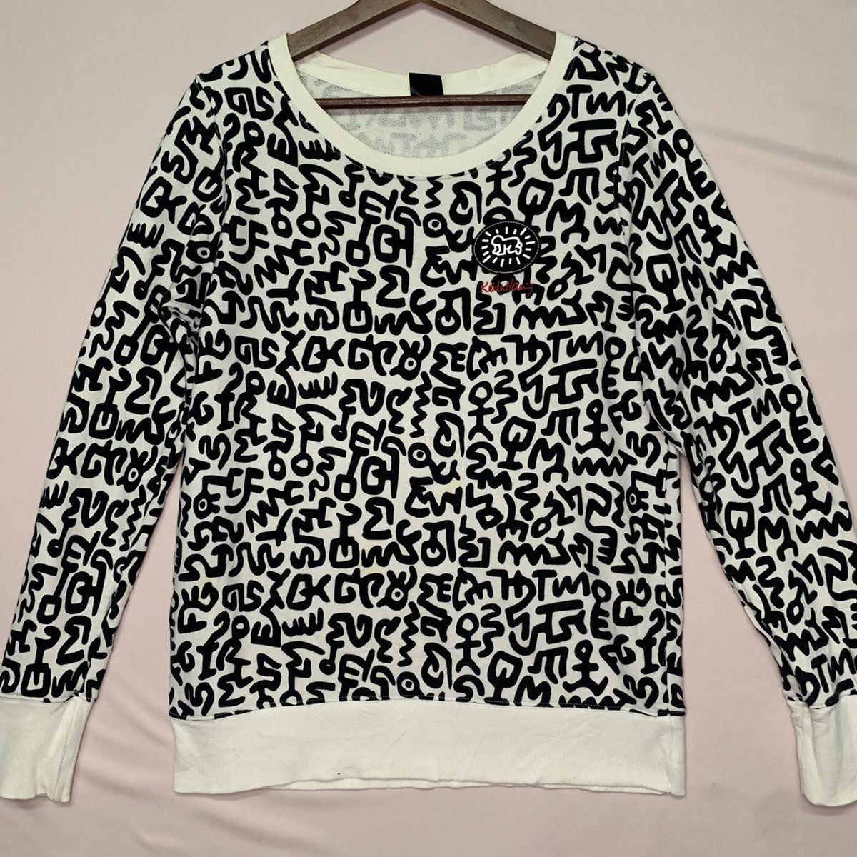 Keith Haring Keith Haring Full Printed Art Designer Crewneck Sweater Size US L / EU 52-54 / 3 - 2 Thumbnail