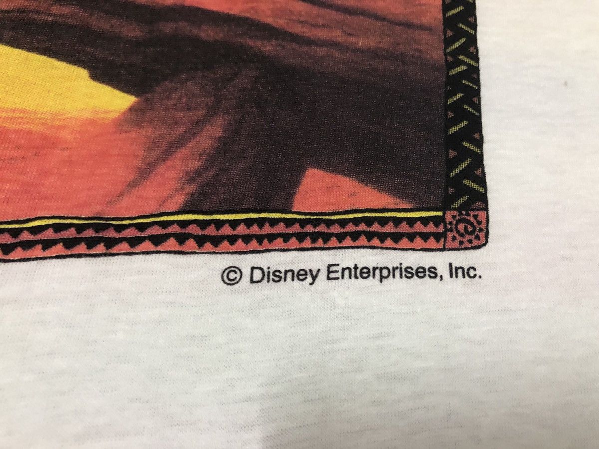 Cartoon Network × Vintage Vintage 90’s The Lion King T shirt X by Disney Mega Rare Size US L / EU 52-54 / 3 - 3 Thumbnail