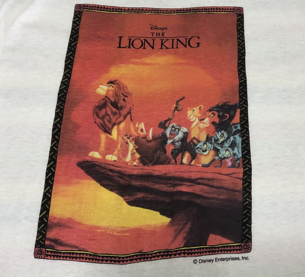 Cartoon Network × Vintage Vintage 90’s The Lion King T shirt X by Disney Mega Rare Size US L / EU 52-54 / 3 - 2 Thumbnail