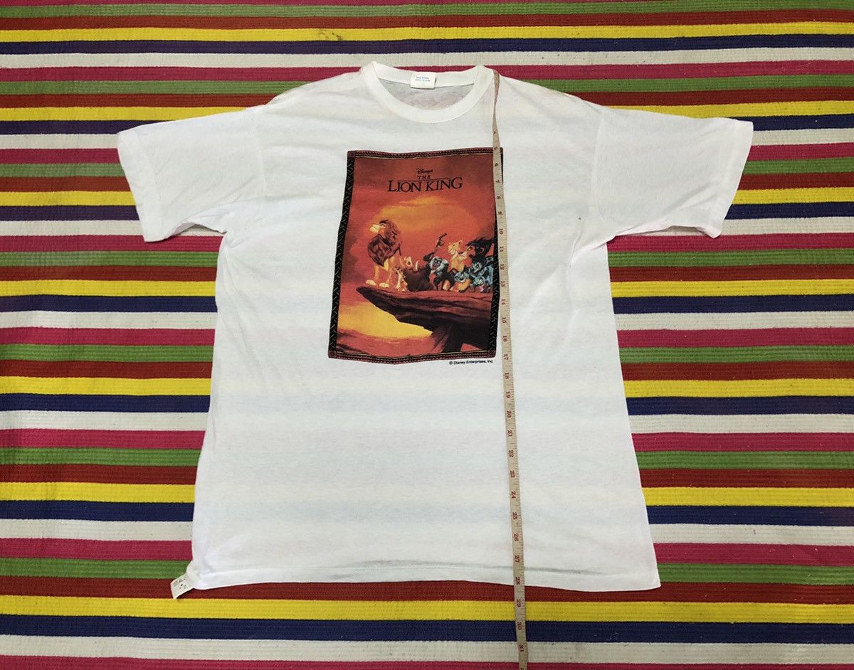 Cartoon Network × Vintage Vintage 90’s The Lion King T shirt X by Disney Mega Rare Size US L / EU 52-54 / 3 - 6 Thumbnail
