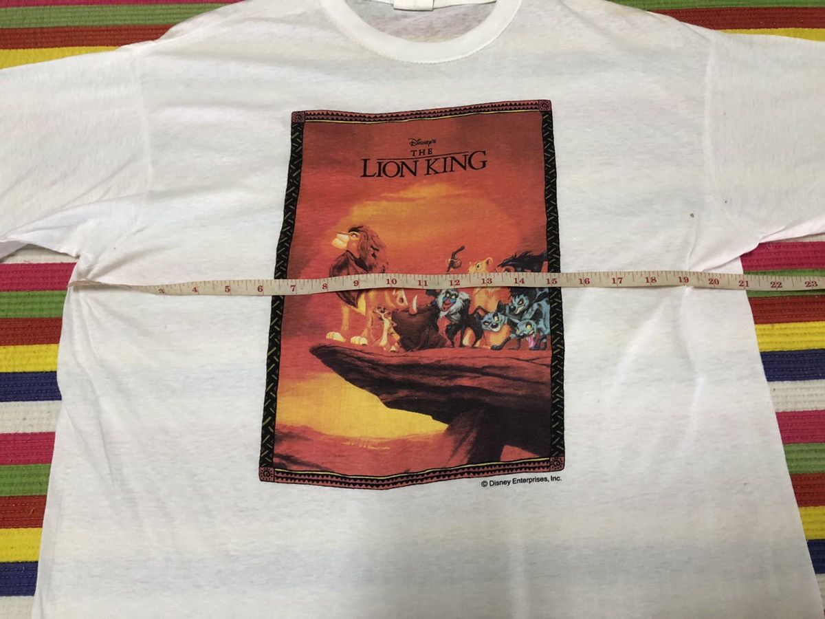 Cartoon Network × Vintage Vintage 90’s The Lion King T shirt X by Disney Mega Rare Size US L / EU 52-54 / 3 - 5 Thumbnail