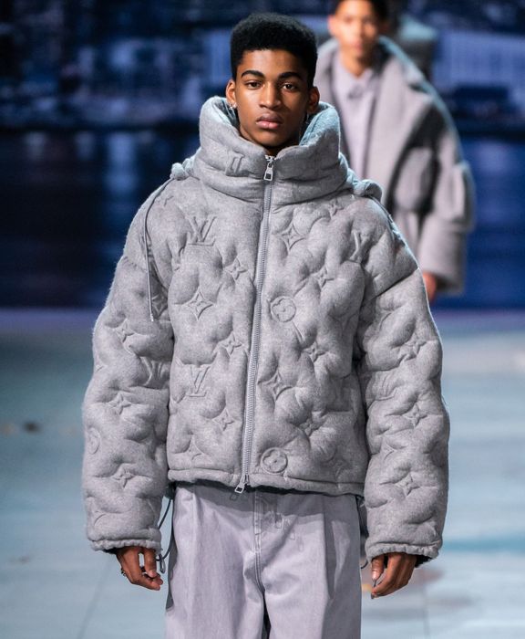 Louis Vuitton RARE RUNWAY SAMPLE! AW19 Boyhood Monogram grey