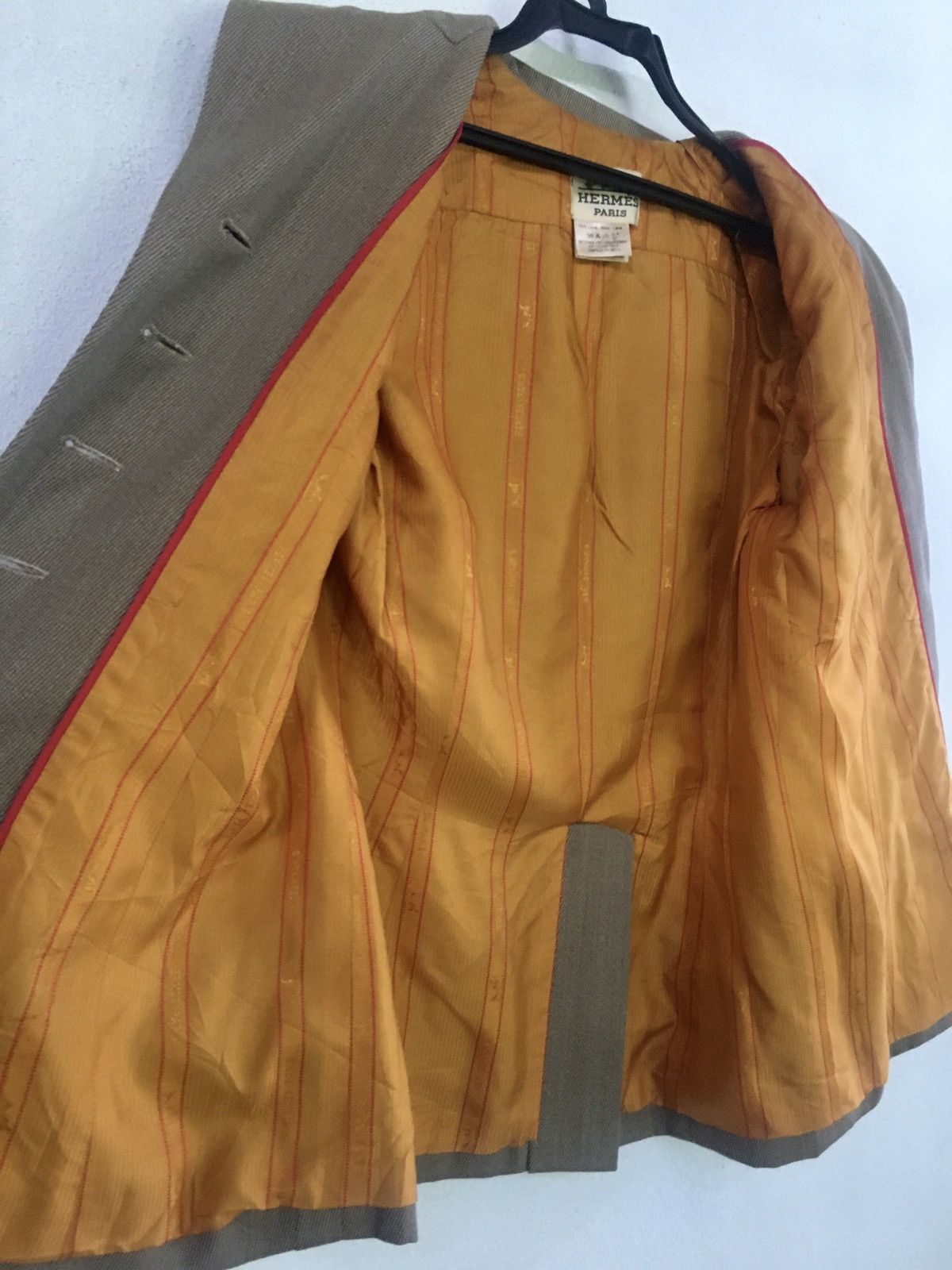 Designer × Hermes Hermes Paris Vintage Blazer Size M / US 6-8 / IT 42-44 - 11 Thumbnail