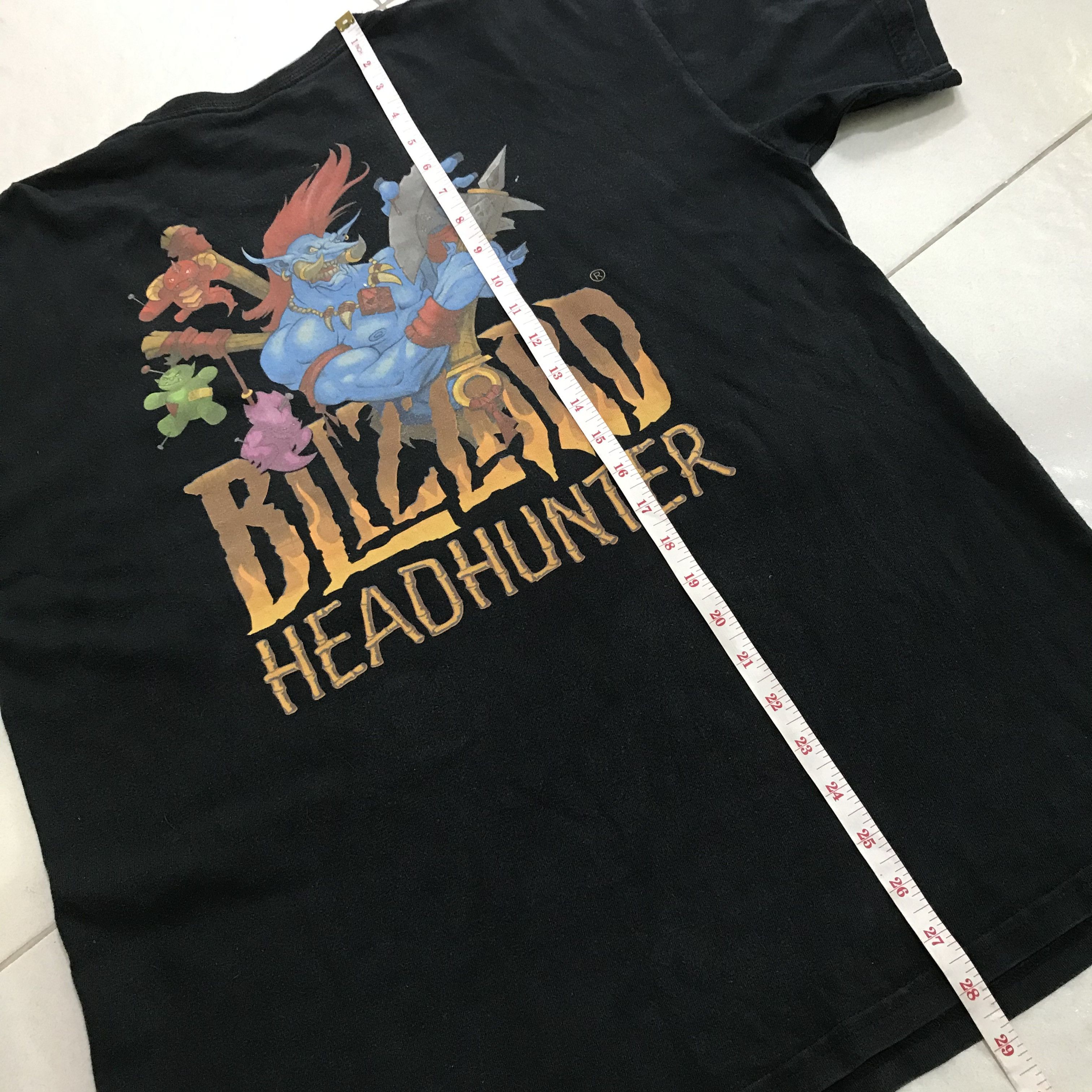 Microsoft × Playstation × Vintage Vintage Y2K Blizzard Entertainment Headhunter GameTee Size US L / EU 52-54 / 3 - 6 Thumbnail
