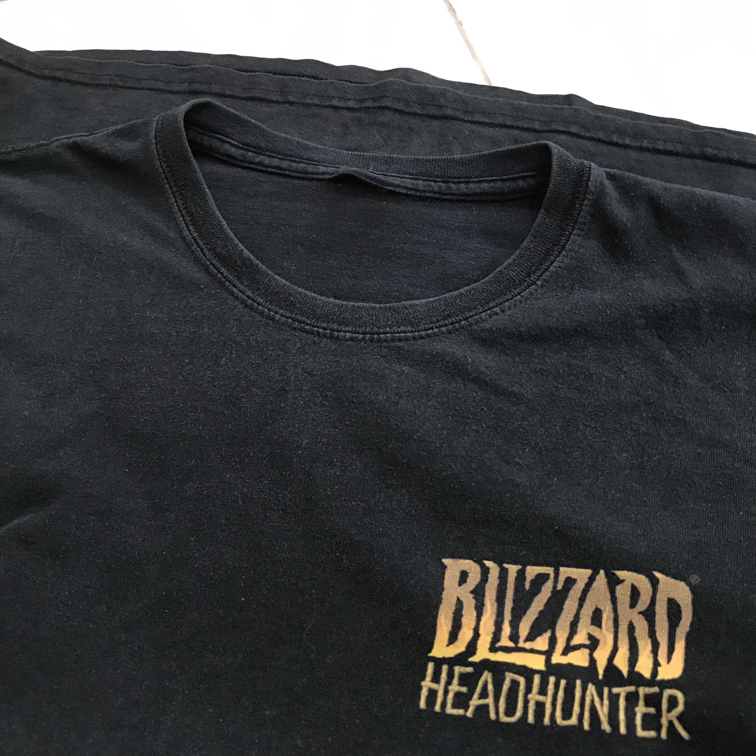 Microsoft × Playstation × Vintage Vintage Y2K Blizzard Entertainment Headhunter GameTee Size US L / EU 52-54 / 3 - 5 Thumbnail
