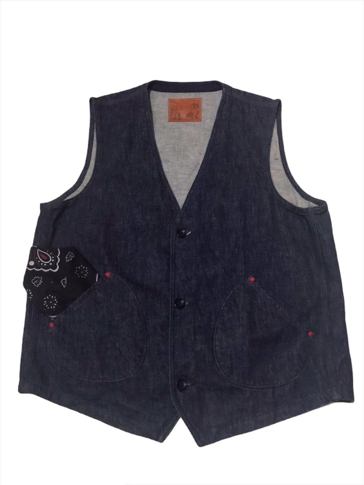 Vintage Vintage Momotaro Denim Vest Jacket | Grailed