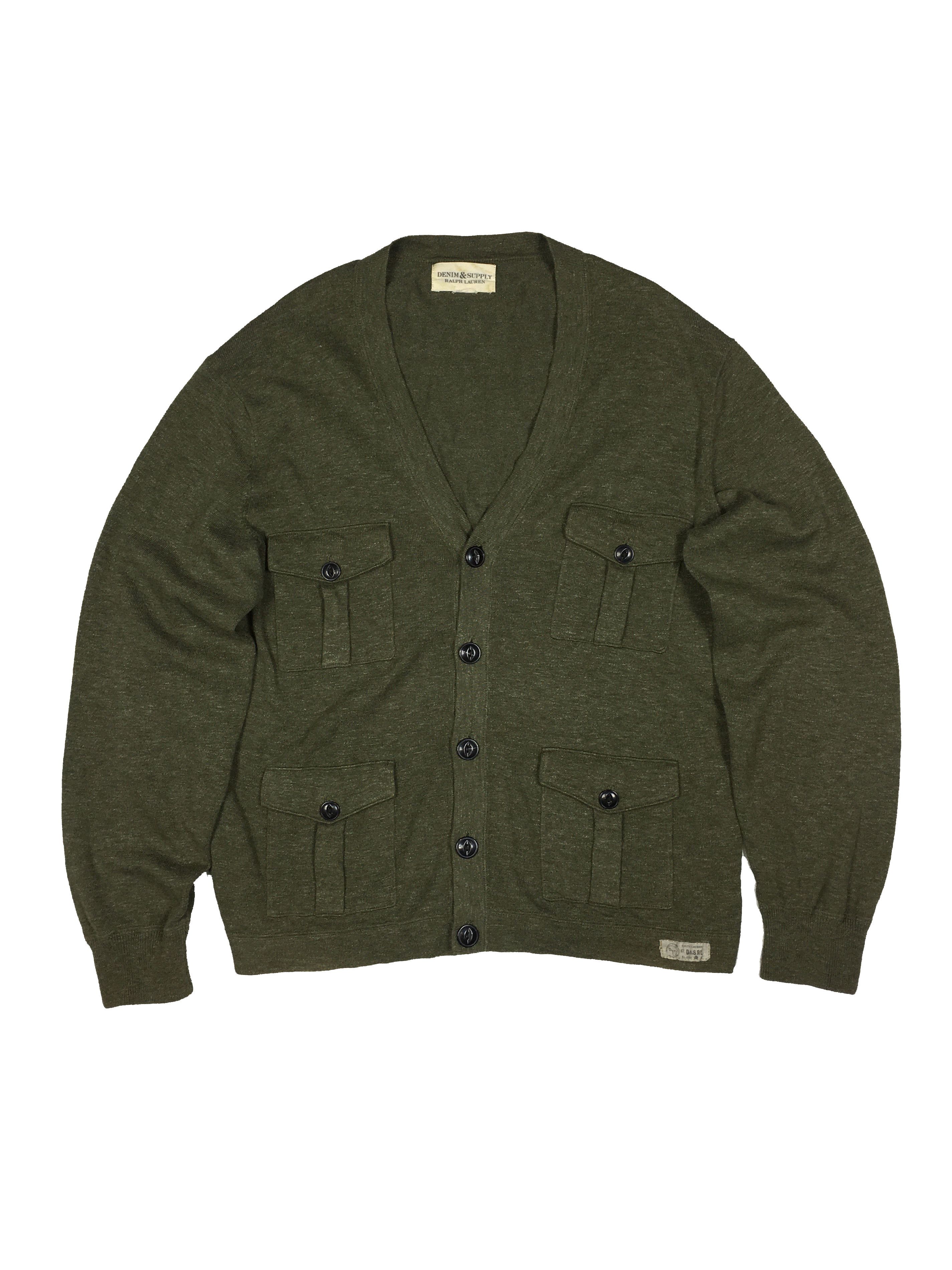 Denim Supply Ralph Lauren Cardigan Vintage Size XL-2XL