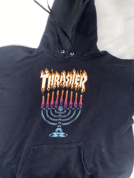 Thrasher hotsell candle hoodie