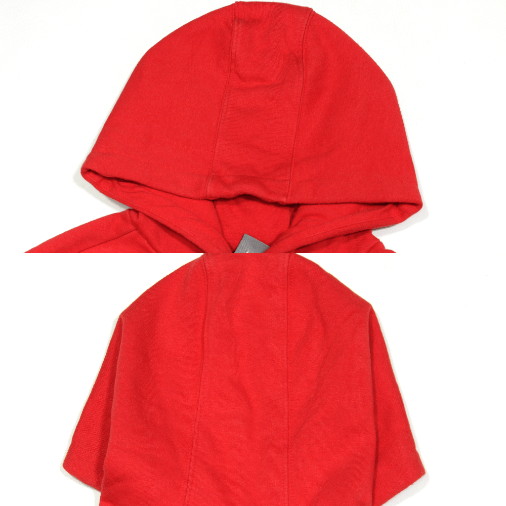 Nike 90S Big Swoosh Logo Embroidered Red Hoodie Size US S / EU 44-46 / 1 - 6 Thumbnail