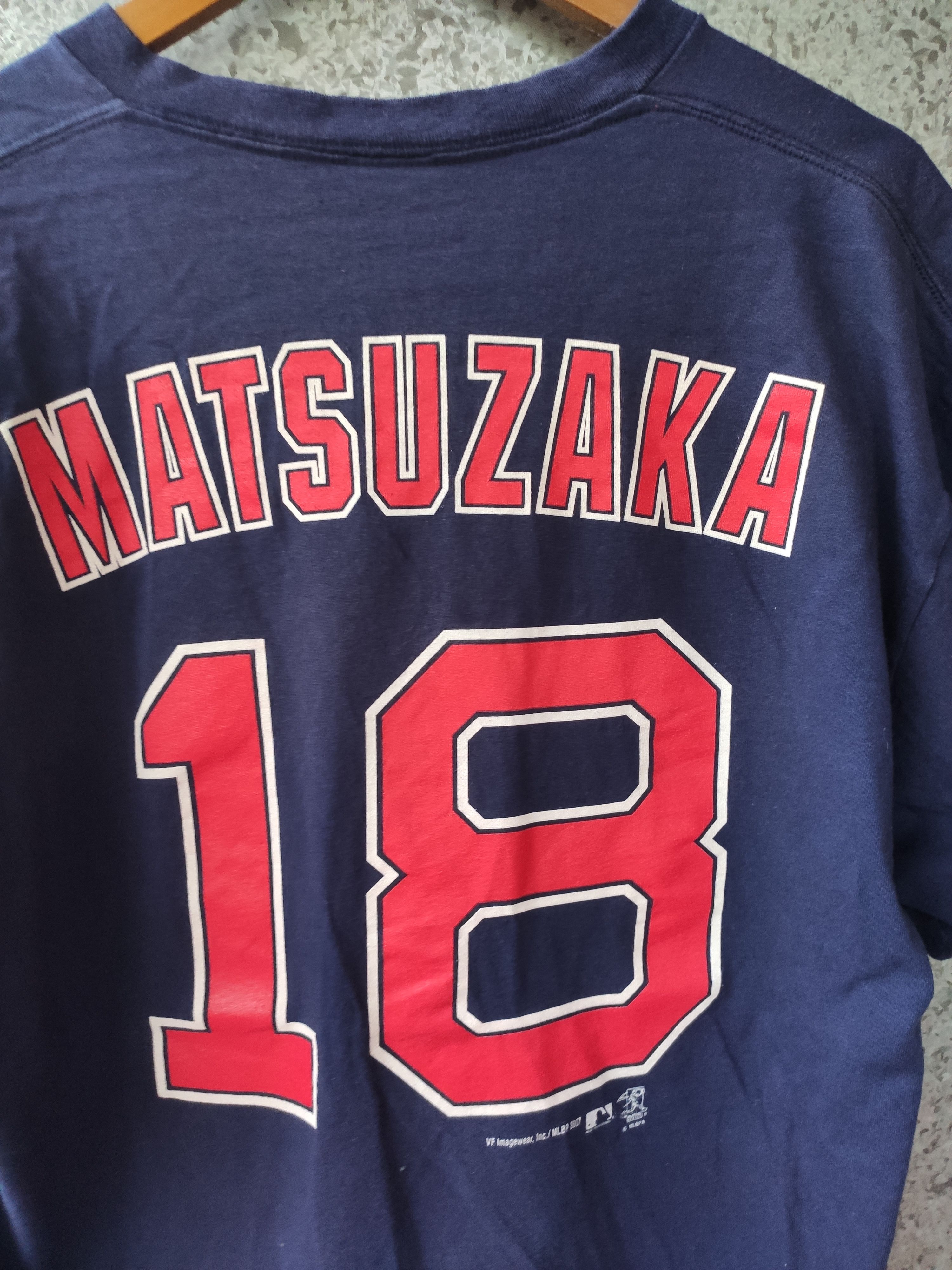 Majestic 🔥 Red Sox t shirt Matsuzaka Size US XL / EU 56 / 4 - 3 Thumbnail