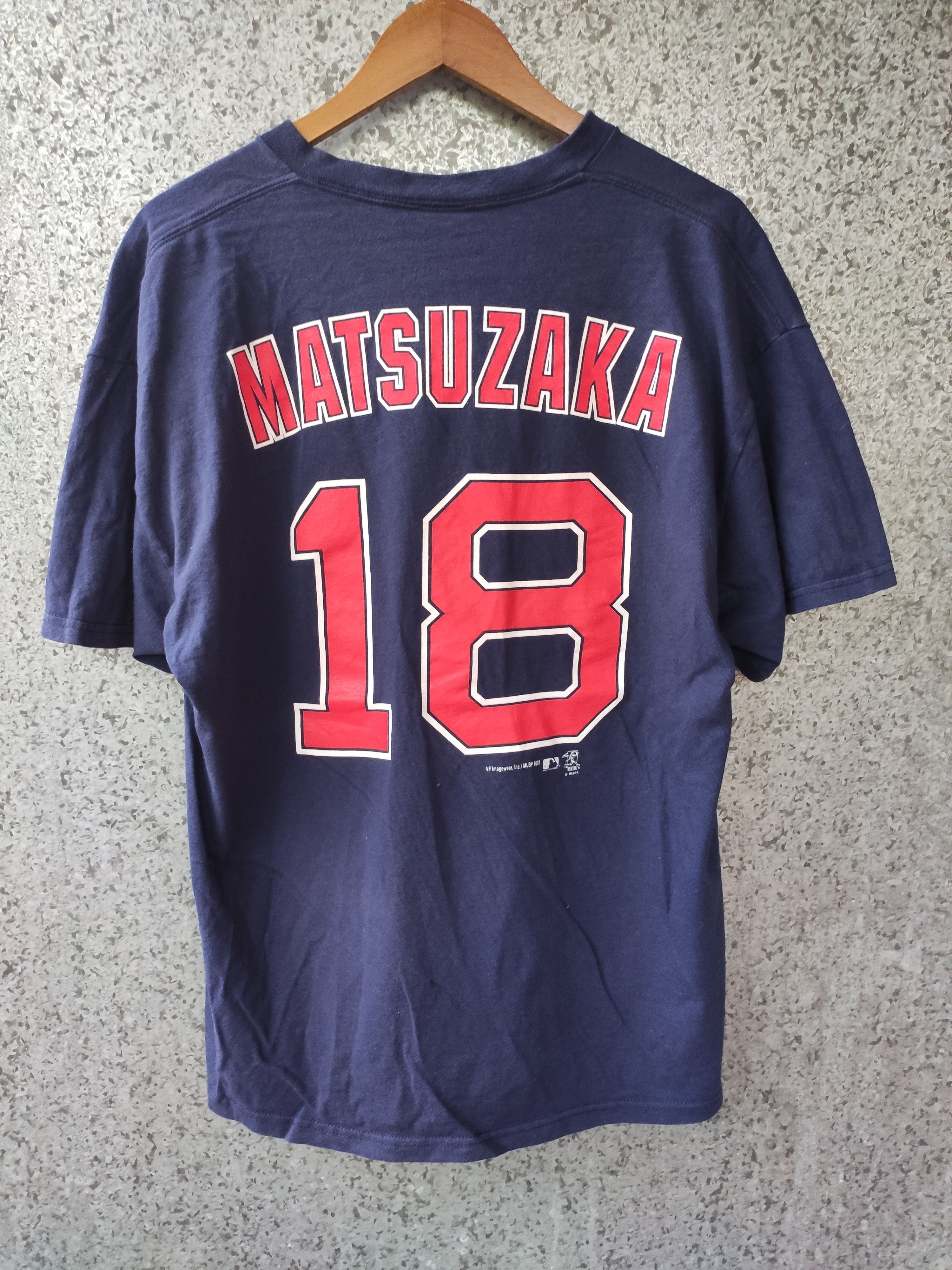 Majestic 🔥 Red Sox t shirt Matsuzaka Size US XL / EU 56 / 4 - 1 Thumbnail