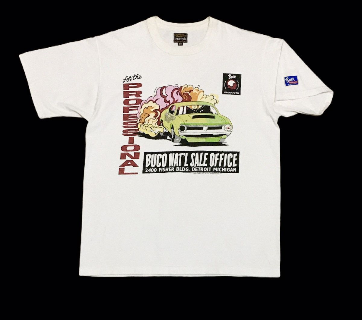 NASCAR × The Real McCoy's × Vintage Rare Vintage Brand The Real Mccoy's X Nascar T-shirt 1990s Size US M / EU 48-50 / 2 - 1 Thumbnail