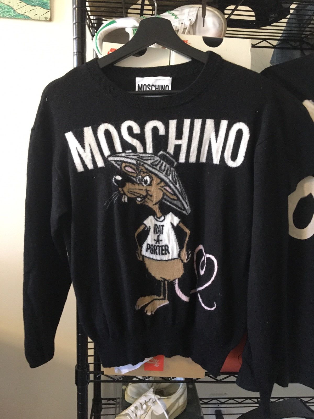 Moschino rat a porter sweatshirt online