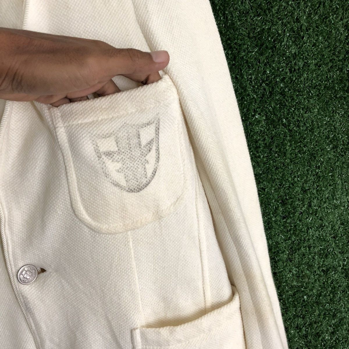(SOUND)+(VISION) × Hiroshi Fujiwara × Japanese Brand 🔥EYELET SOUND JACKET MADE IN JAPAN Size US M / EU 48-50 / 2 - 6 Thumbnail