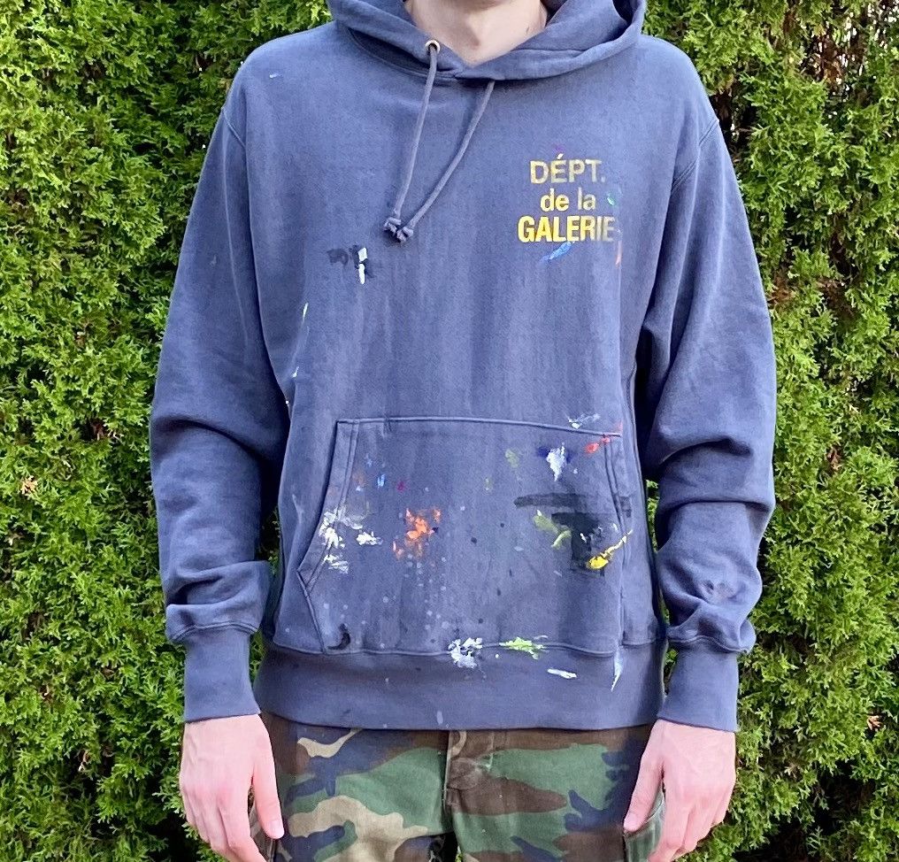 GALLERY DEPT LOGO HOODIE- PAINT - ShopperBoard
