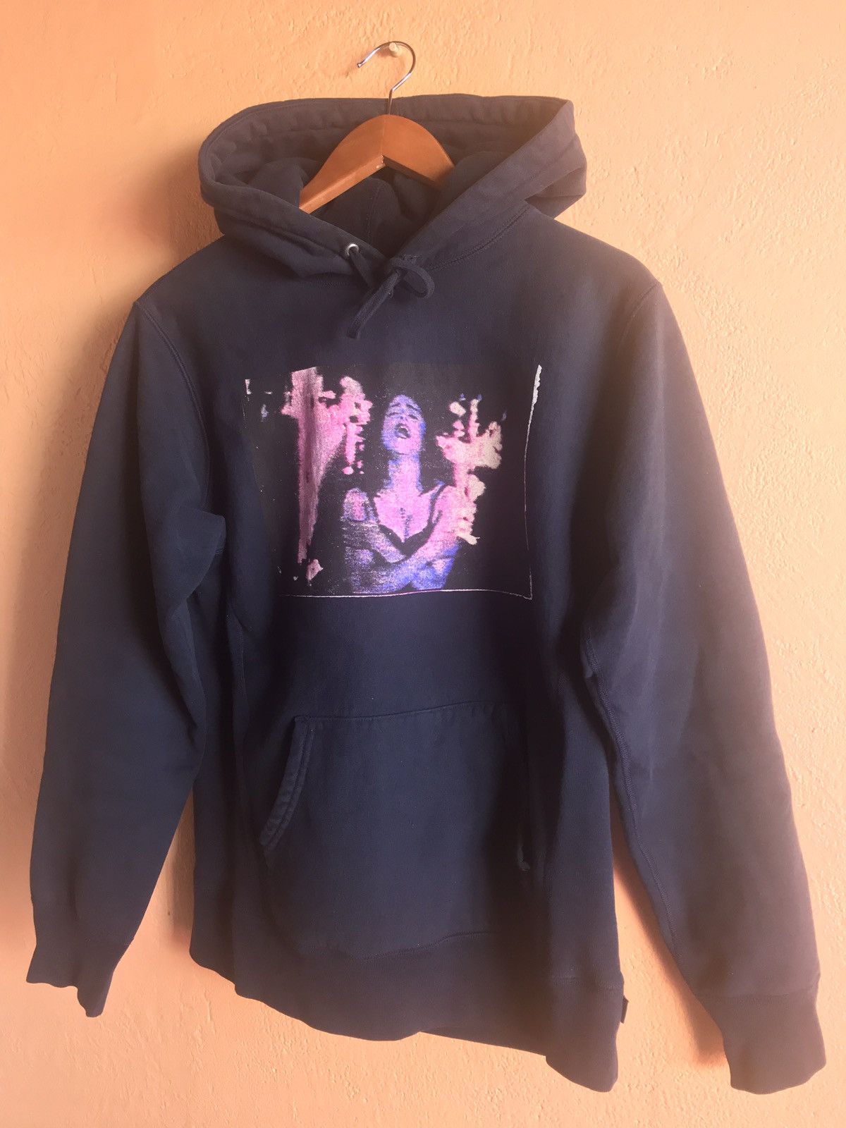 Supreme Supreme Burning Crosses Hoodie size M Navy blue Grailed