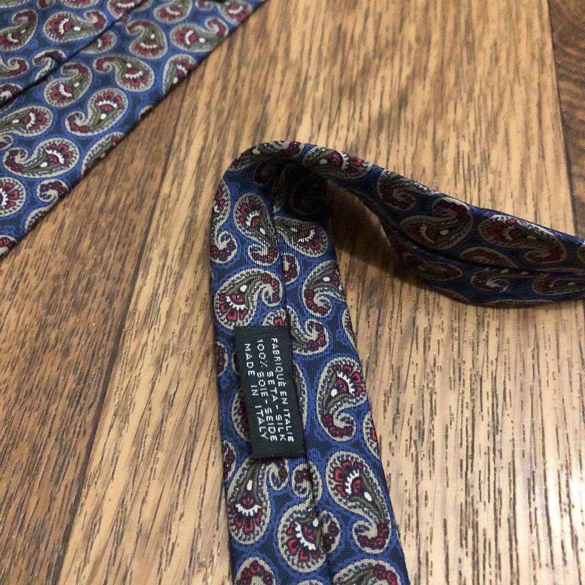 Chanel Chanel Very Rare Vintage 90s Silk Tie Logo Size ONE SIZE - 4 Thumbnail