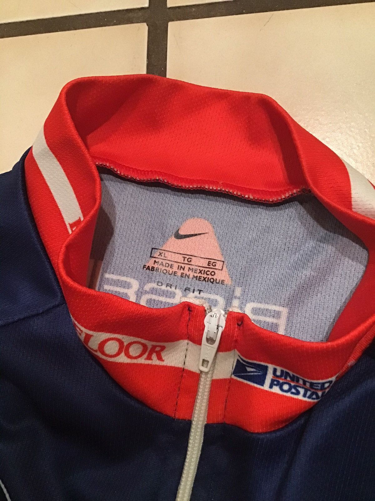 Nike × Vintage 2004 Nike Lance Armstrong USPS Trek 1/4 Zip Cycling Jersey Size US XL / EU 56 / 4 - 6 Thumbnail