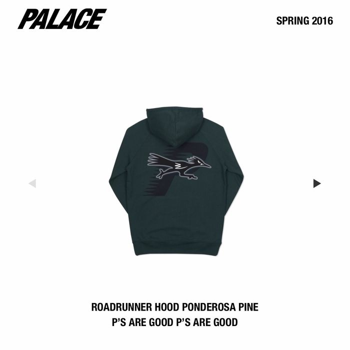 Palace roadrunner online hoodie