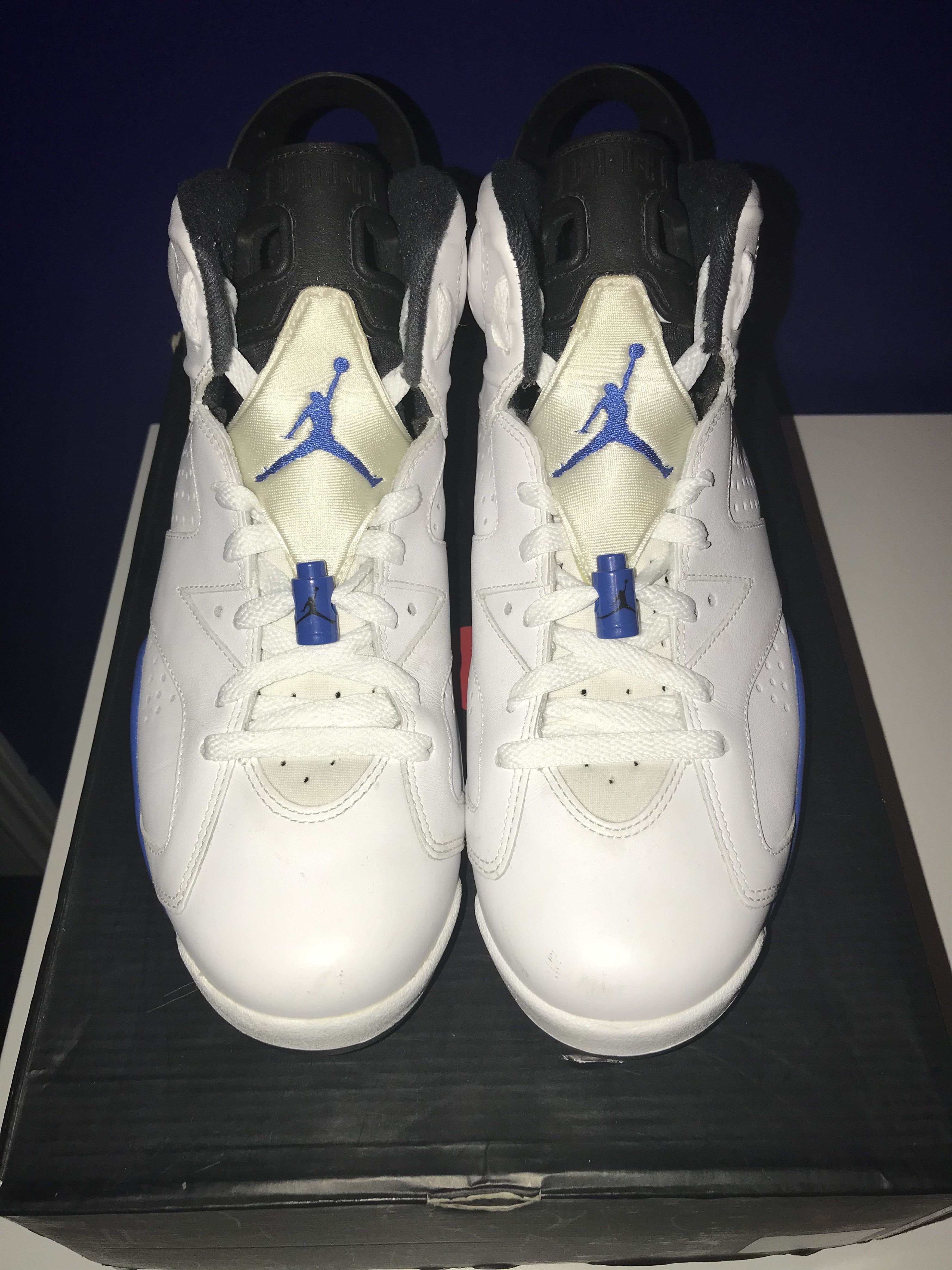 Jordan Brand Air Jordan 6 Sport Blue Size US 9.5 / EU 42-43 - 2 Thumbnail