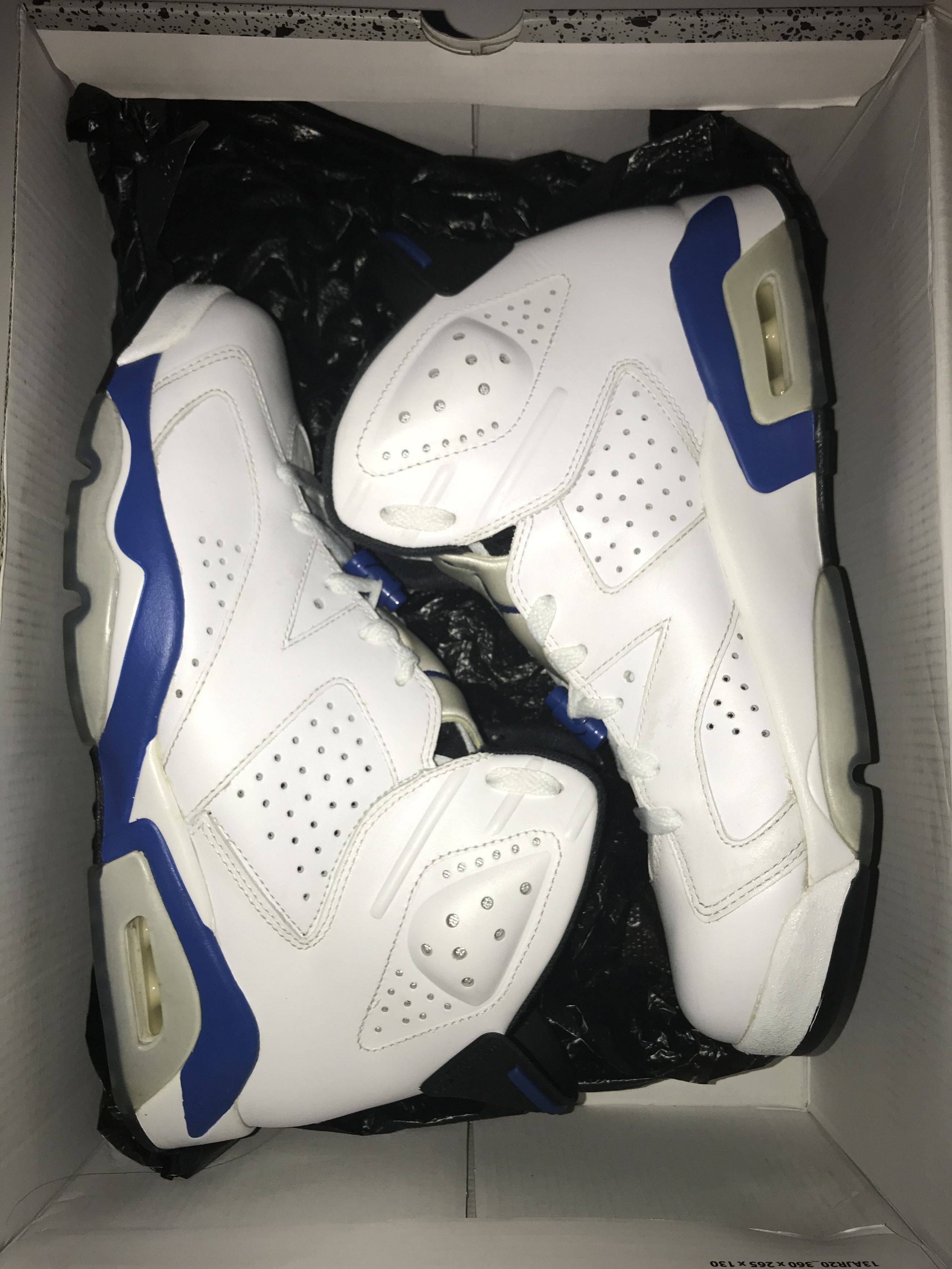 Jordan Brand Air Jordan 6 Sport Blue Size US 9.5 / EU 42-43 - 1 Thumbnail