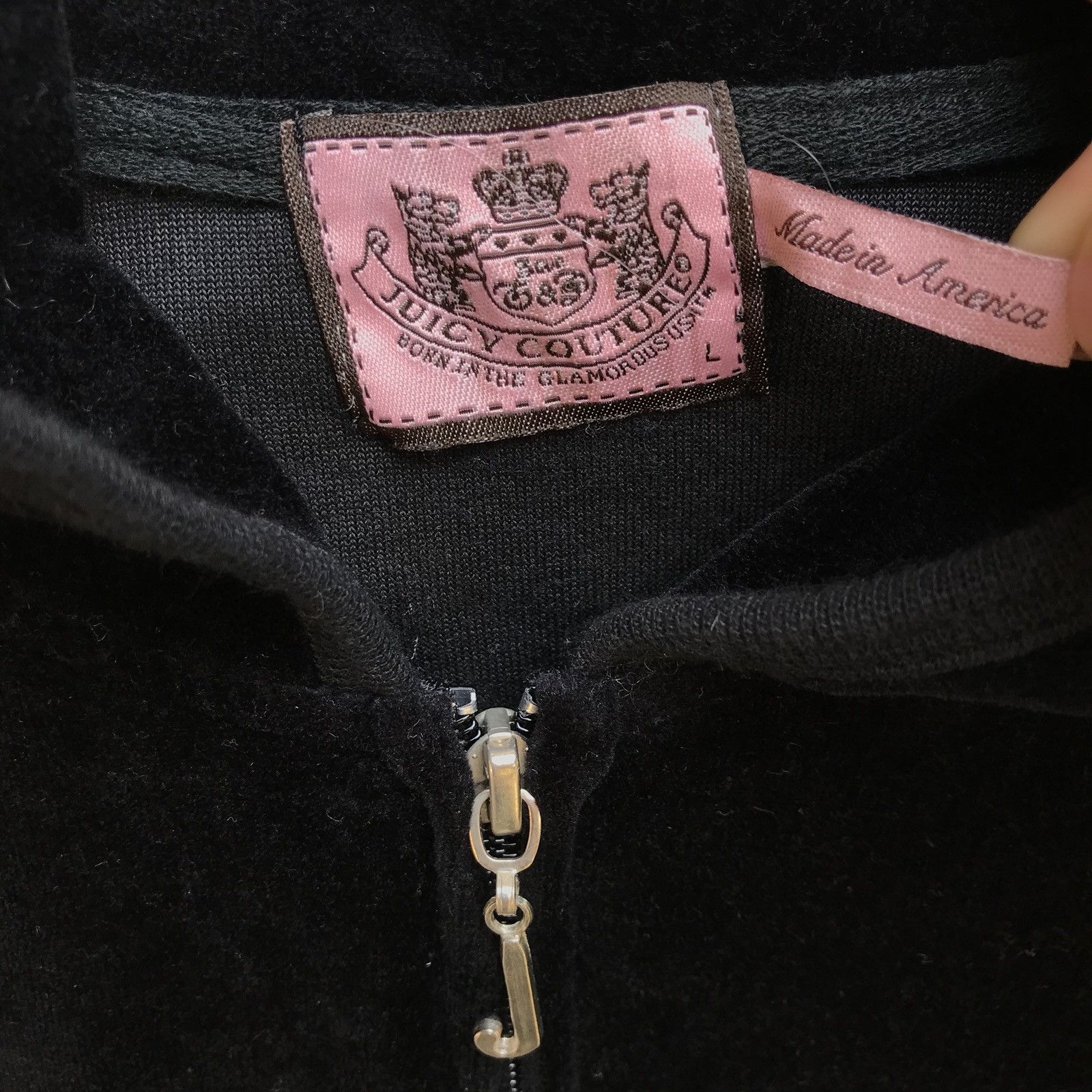 Juicy Couture JUICY COUTURE usa velvet hoodie Size S / US 4 / IT 40 - 5 Thumbnail