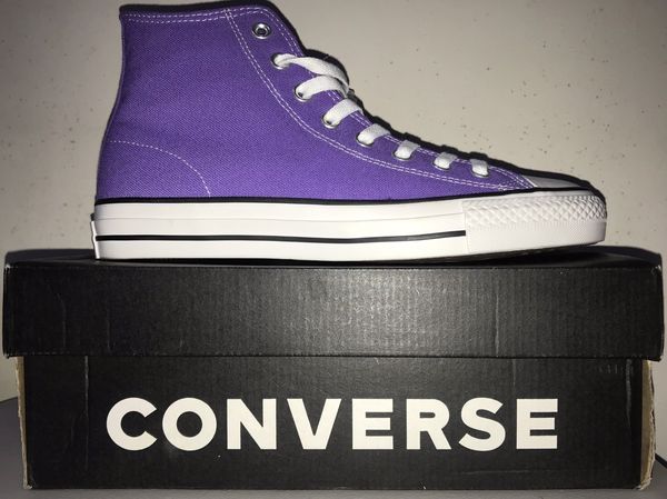 Converse CONVERSE CTAS PRO HI ELECTRIC PURPLE | Grailed