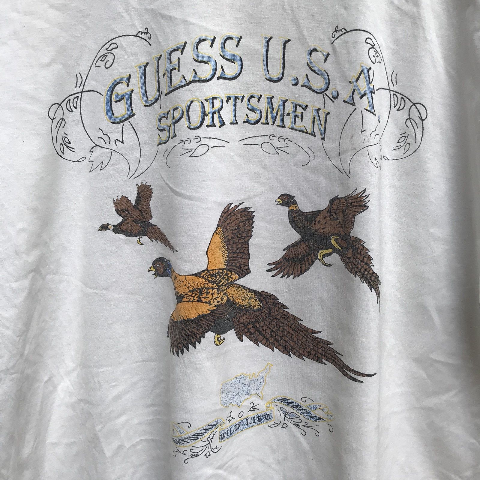 Guess Vintage 90s GUESS Usa Sportsmen Georges Marciano Size US L / EU 52-54 / 3 - 3 Thumbnail