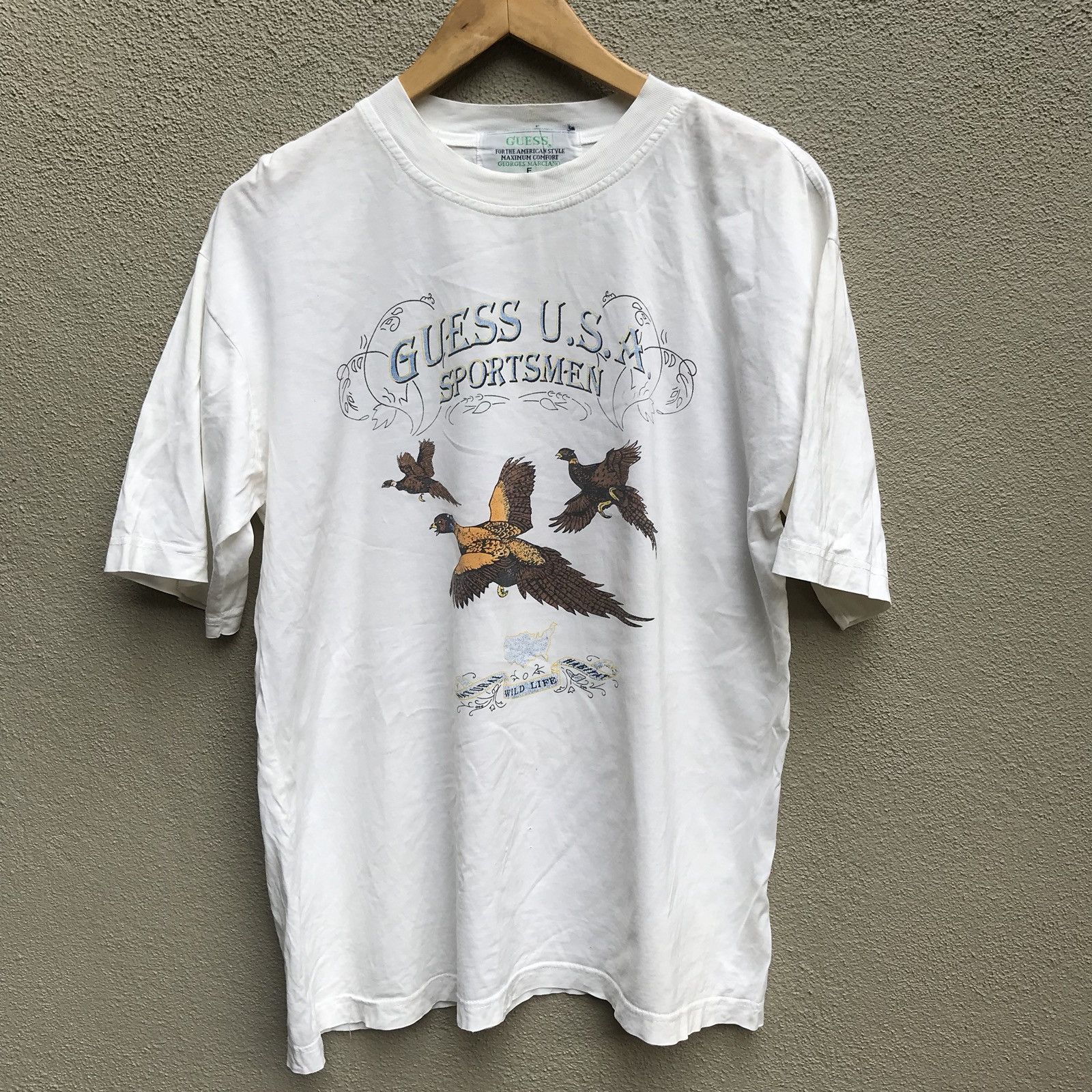 Guess Vintage 90s GUESS Usa Sportsmen Georges Marciano Size US L / EU 52-54 / 3 - 2 Thumbnail