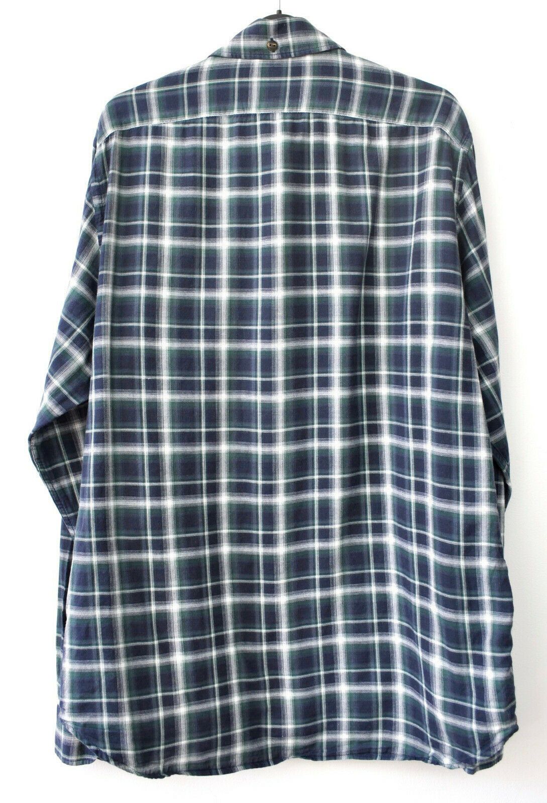 Woolrich Woolen Mills WOOLRICH Shirt Checked Blue Green Button Up Casual Top Size US XL / EU 56 / 4 - 6 Thumbnail