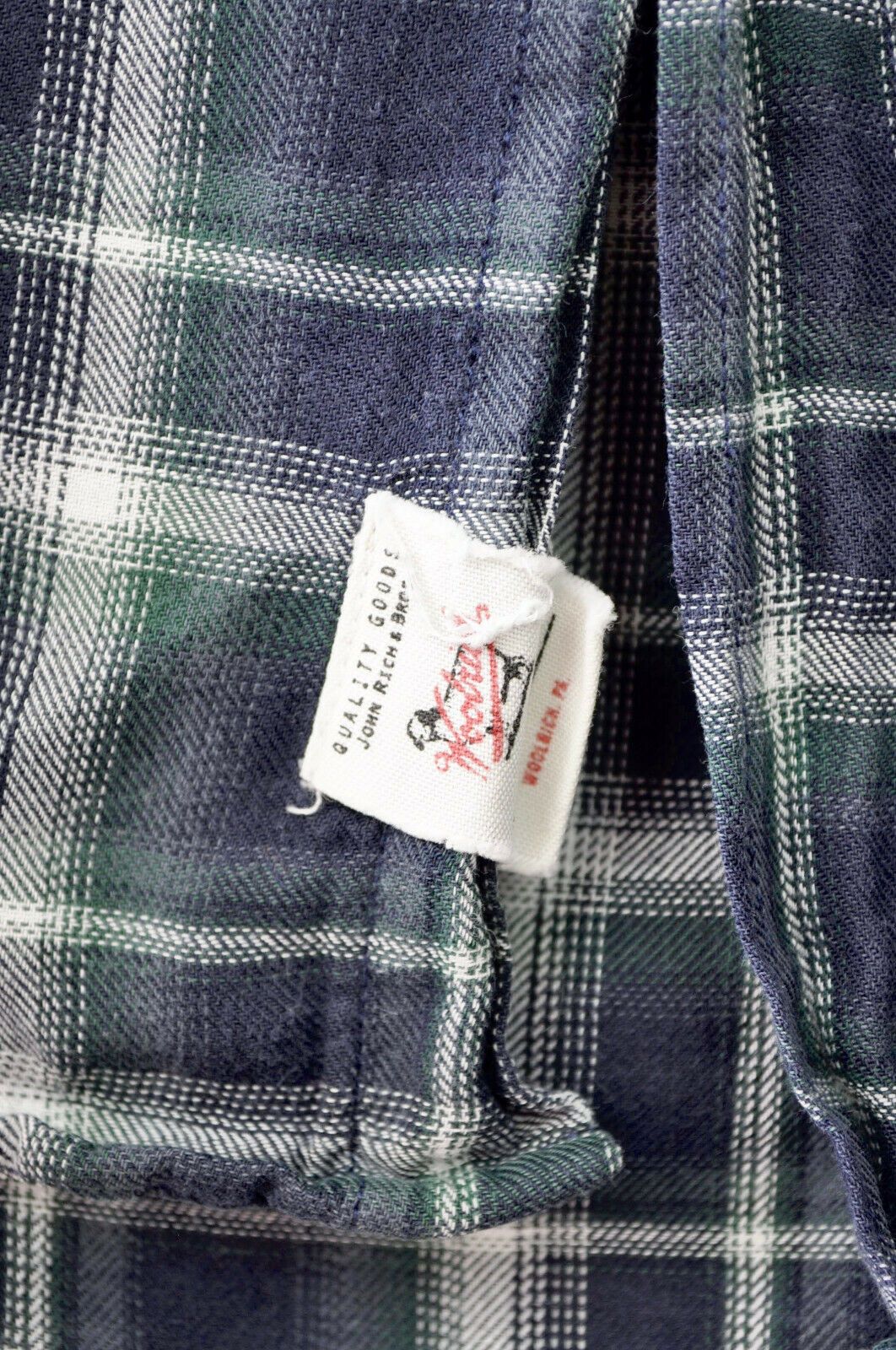 Woolrich Woolen Mills WOOLRICH Shirt Checked Blue Green Button Up Casual Top Size US XL / EU 56 / 4 - 3 Thumbnail