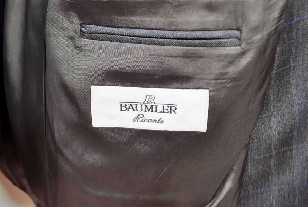 Baumler BAUMLER Wool Textured Blazer Jacket Coat Suit Grailed