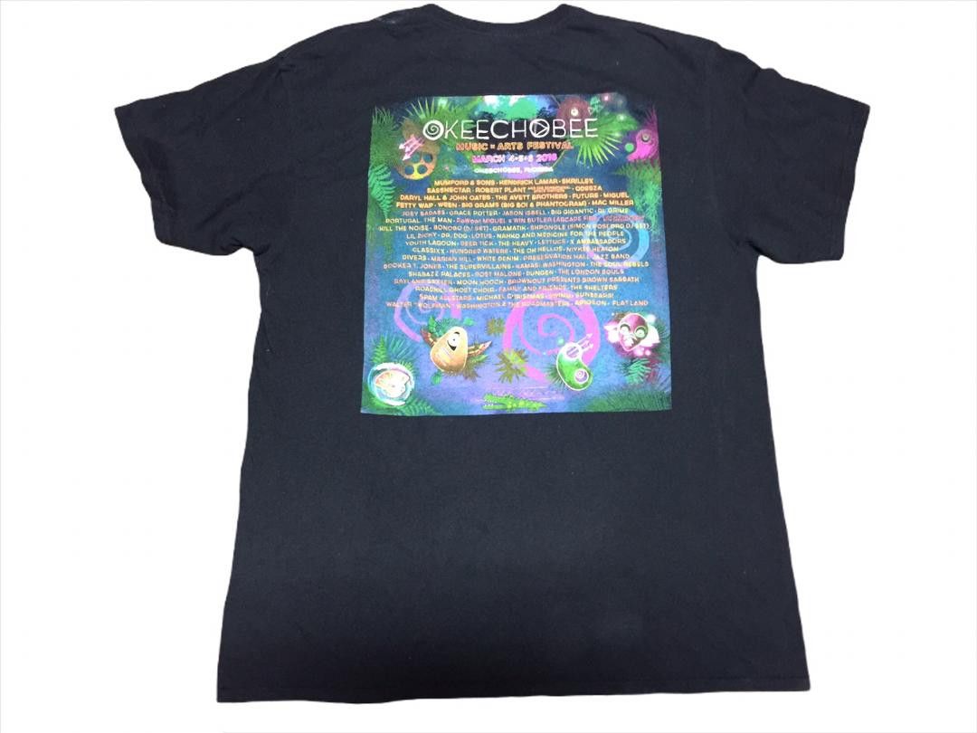 Band Tees Okeechobee Music & Art Festival 2016 Black Colour Shirt Size US L / EU 52-54 / 3 - 1 Thumbnail