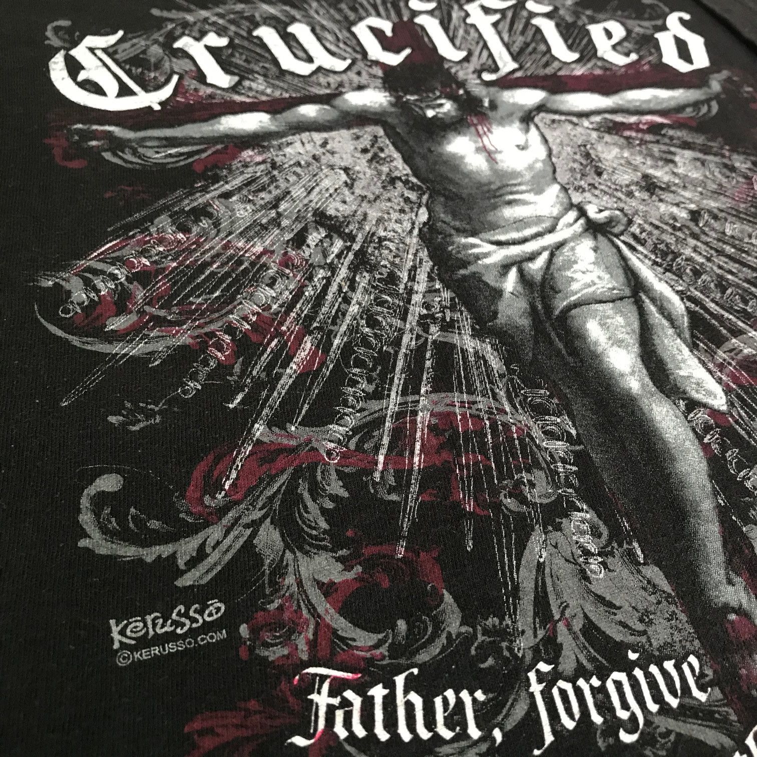 Vintage Vintage Y2K Jesus God Holy Bible Tee XL graphic streetwear Size US XL / EU 56 / 4 - 3 Thumbnail