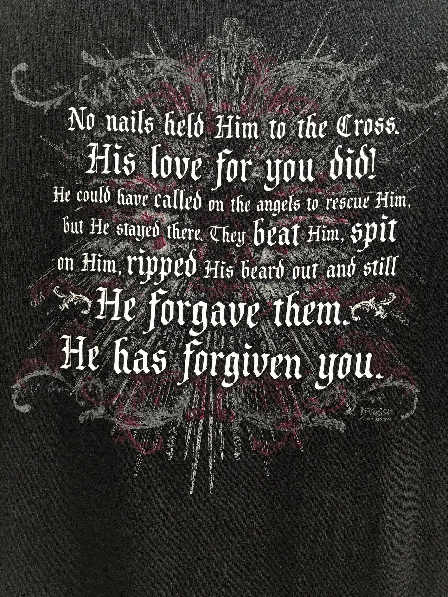 Vintage Vintage Y2K Jesus God Holy Bible Tee XL graphic streetwear Size US XL / EU 56 / 4 - 6 Thumbnail