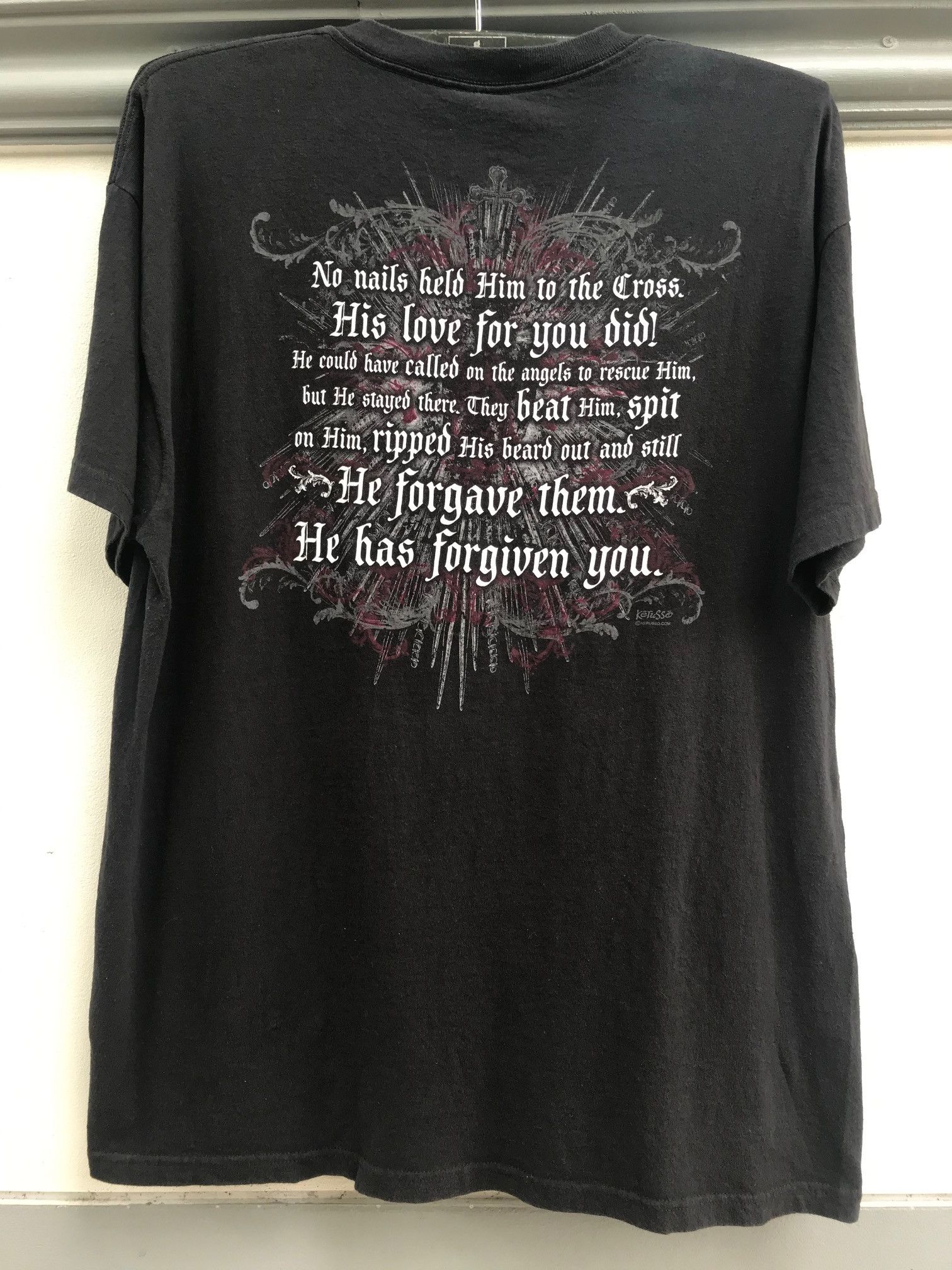 Vintage Vintage Y2K Jesus God Holy Bible Tee XL graphic streetwear Size US XL / EU 56 / 4 - 5 Thumbnail