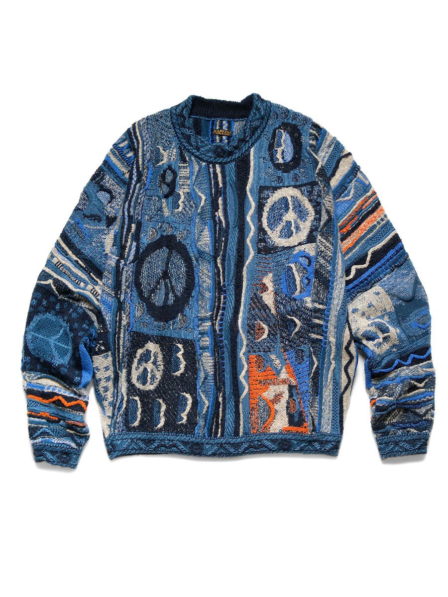 KAPITAL 7G KNIT GAUDY CREW SWEATER 【公式通販】