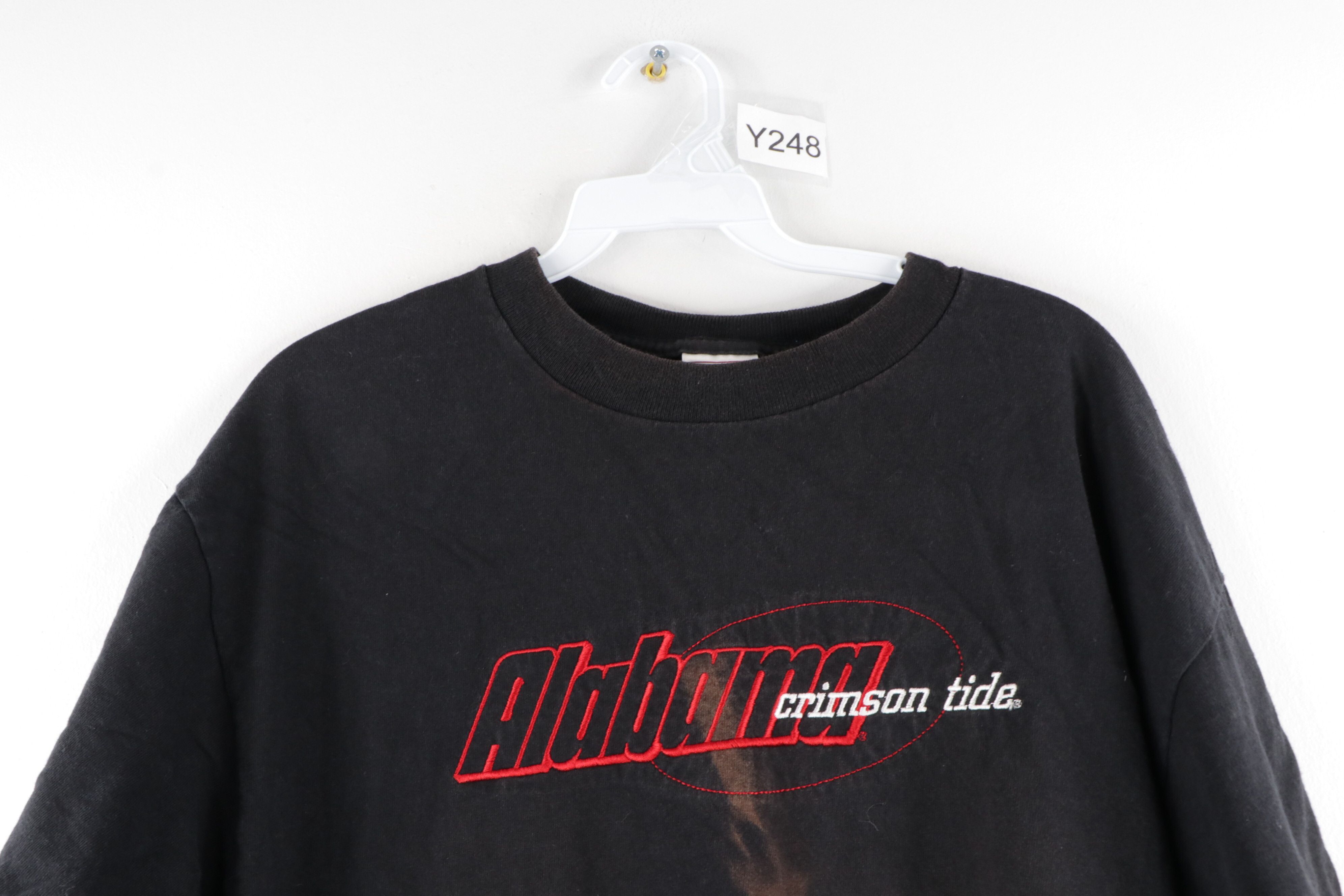 Vintage Vintage 90s Alabama Crimson Tide Stitched T Shirt Size US L / EU 52-54 / 3 - 2 Preview