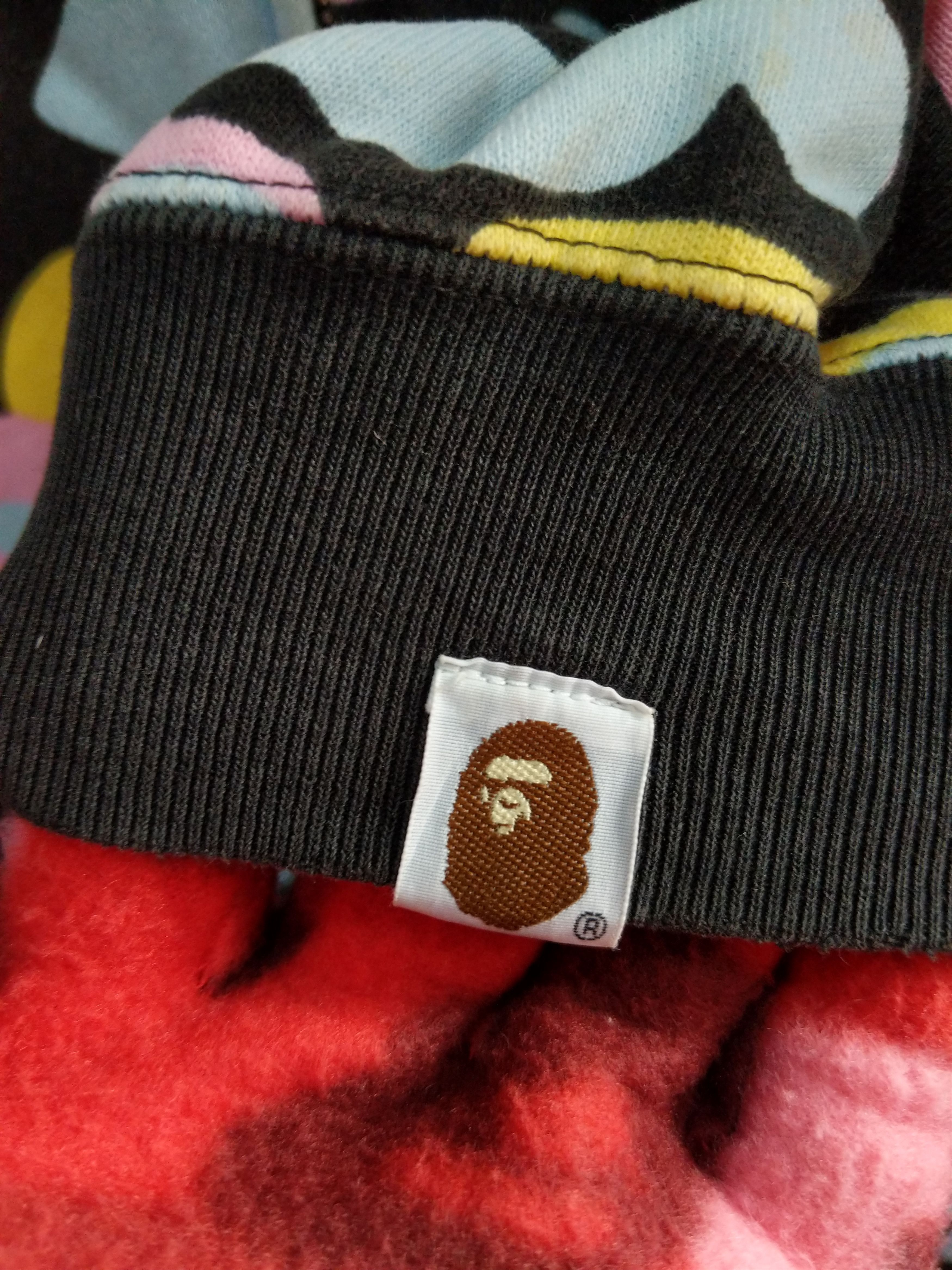 Bape Cotton Candy Camo Full Zip Hoodie Size US L / EU 52-54 / 3 - 8 Thumbnail
