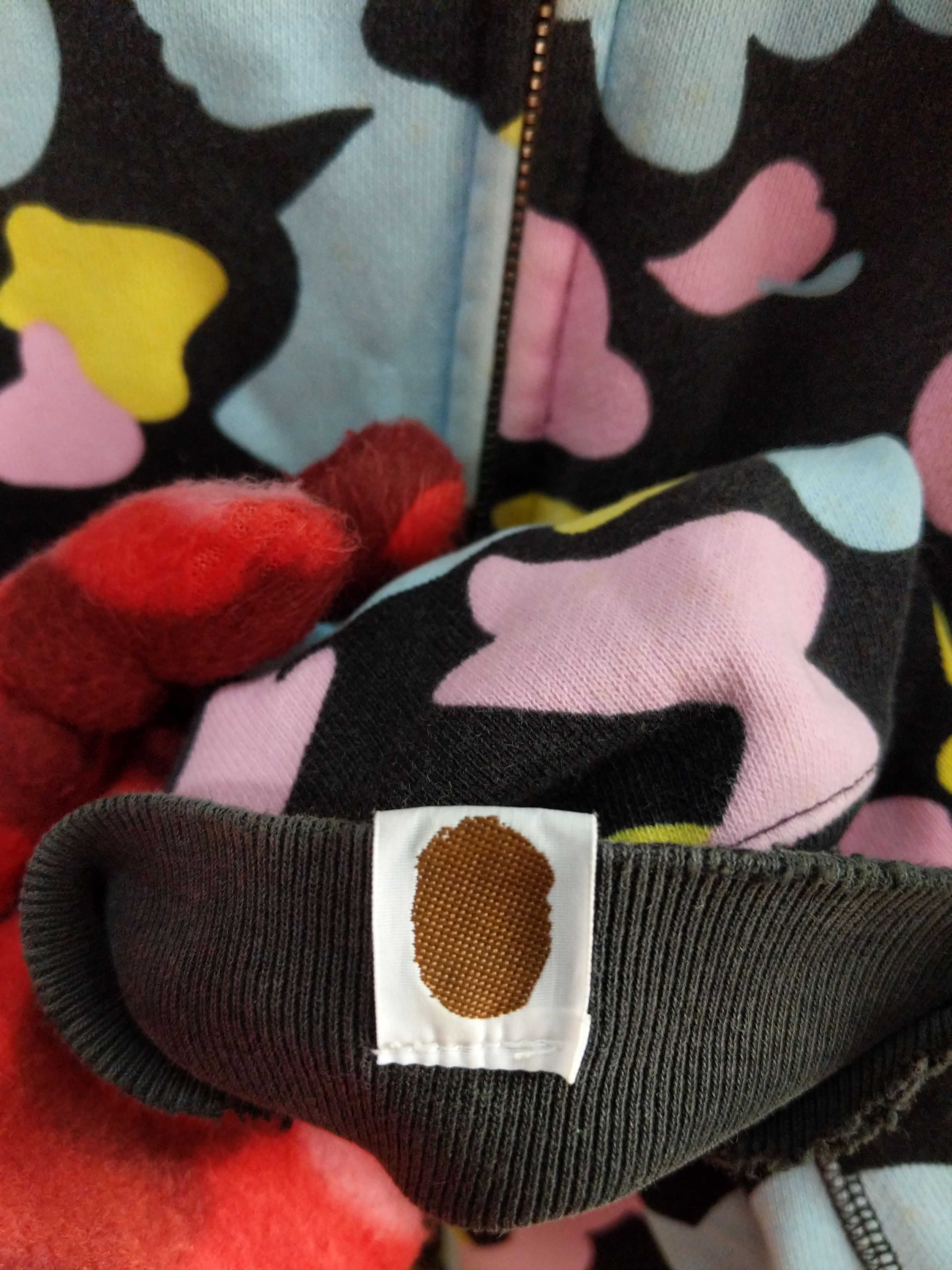 Bape Cotton Candy Camo Full Zip Hoodie Size US L / EU 52-54 / 3 - 9 Thumbnail