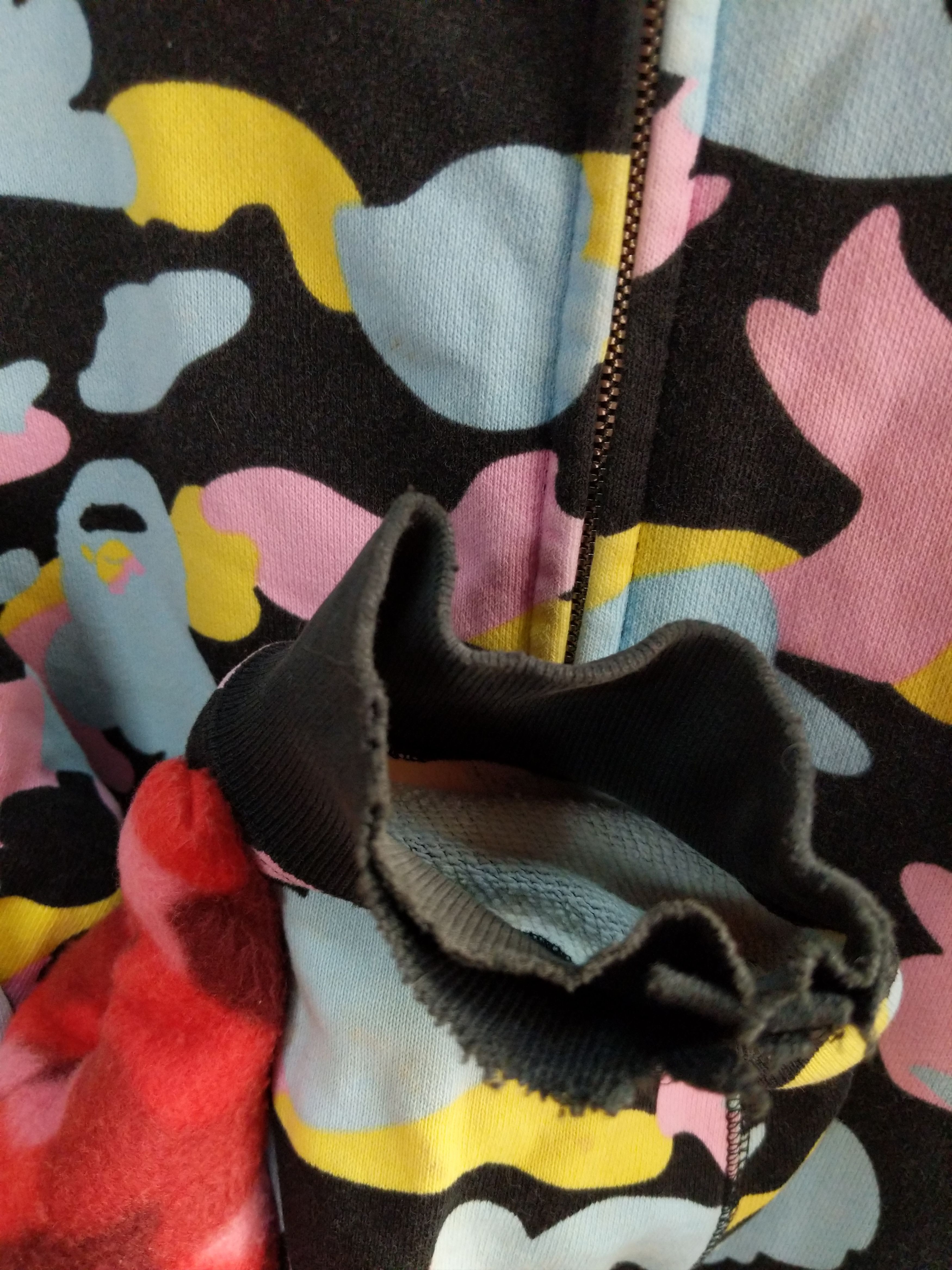 Bape Cotton Candy Camo Full Zip Hoodie Size US L / EU 52-54 / 3 - 13 Thumbnail