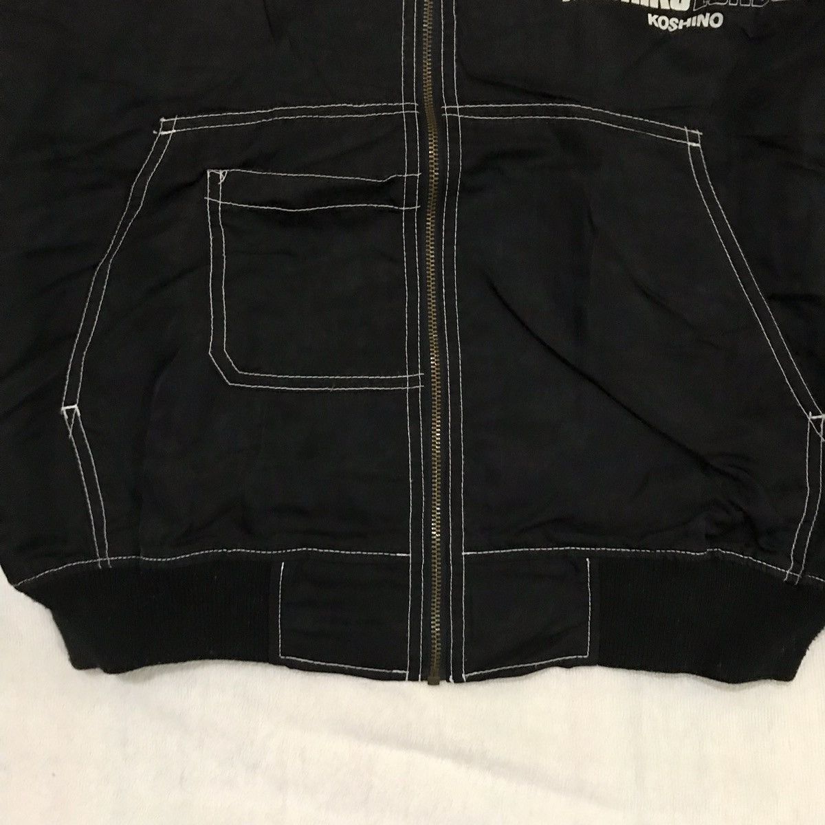 Japanese Brand × Michiko Koshino London Vintage Michiko London Spell Out Bomber Jacket Size US M / EU 48-50 / 2 - 4 Thumbnail