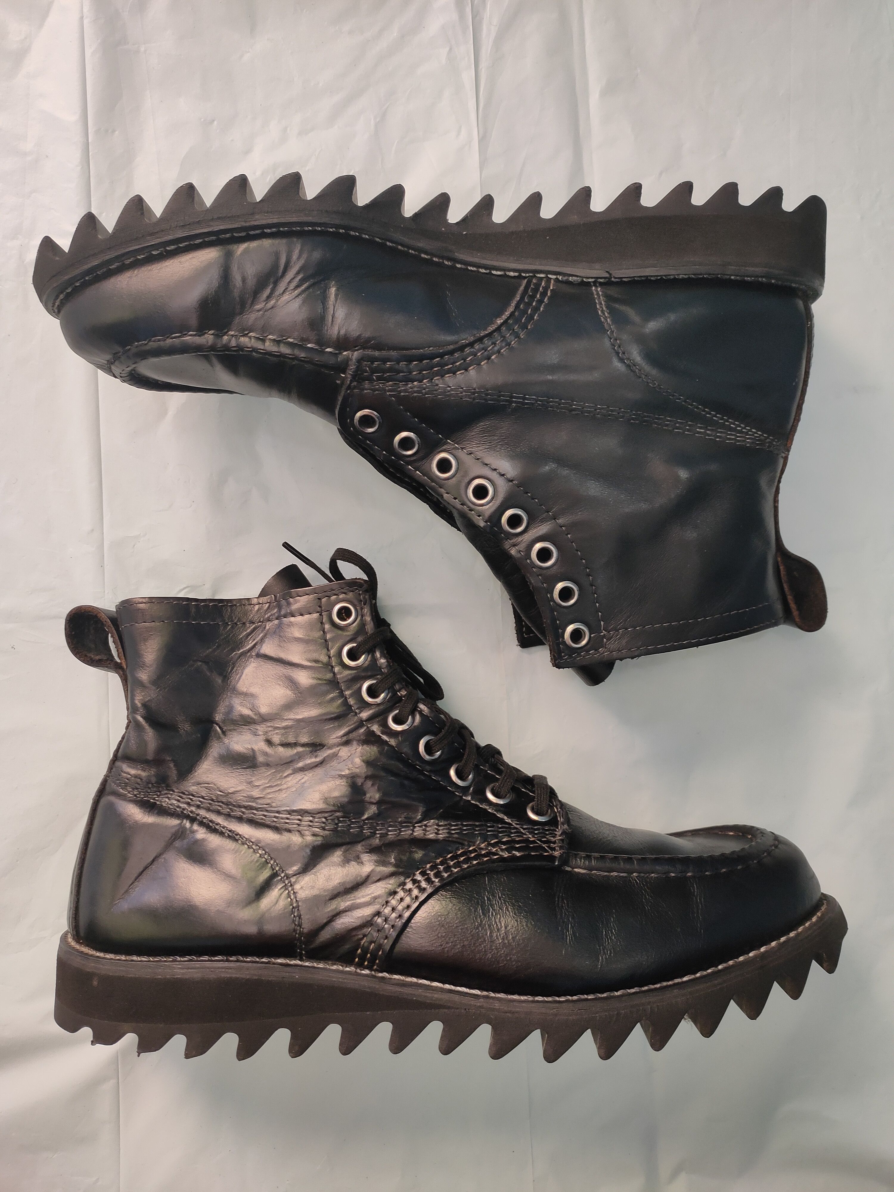 Combat Boots Made In Usa Vintage Vintage rare nathan hack ripple sole mens 60 s army boots Grailed