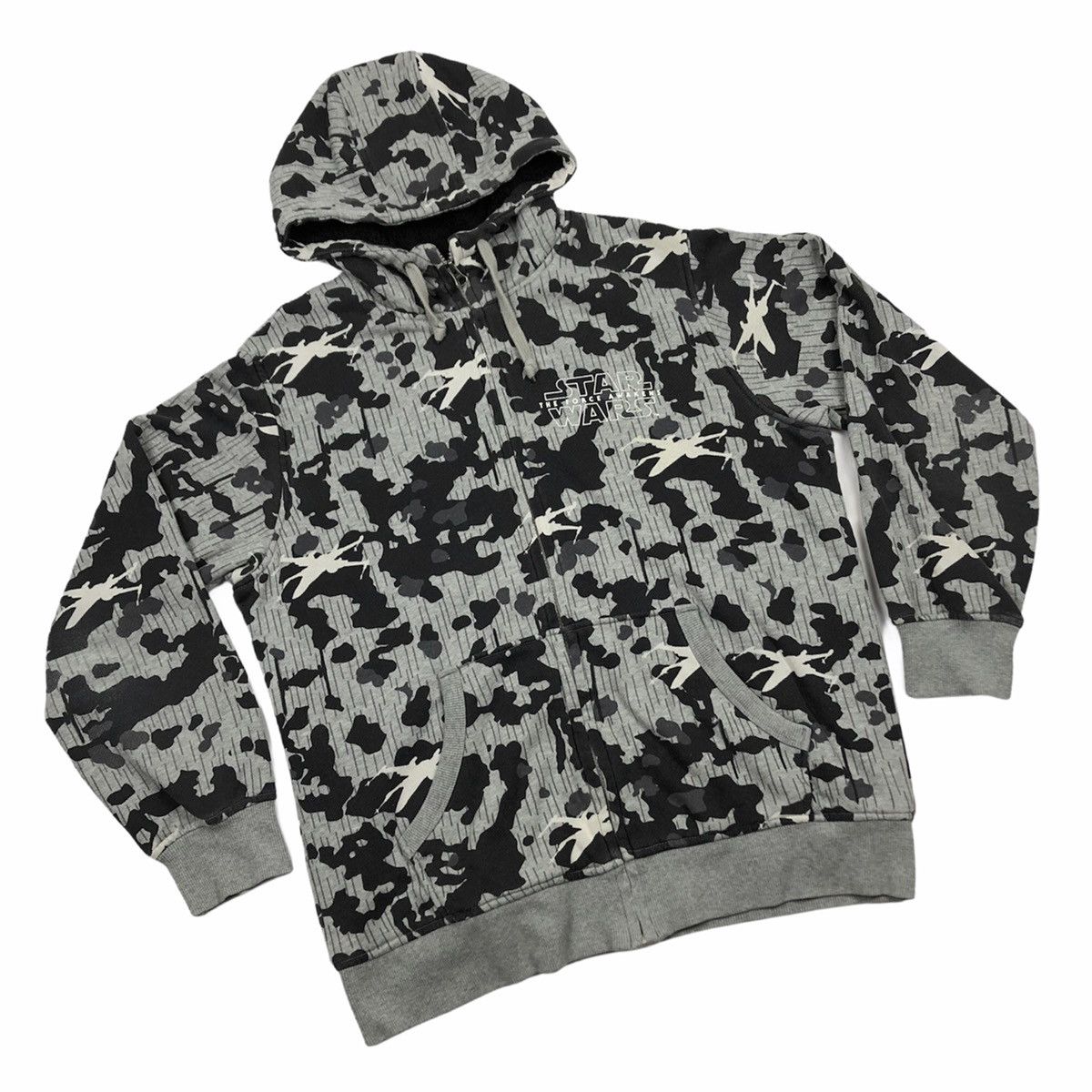 Uniqlo Star Wars Movie Camo Lucas film Sweatshirt Hoodie