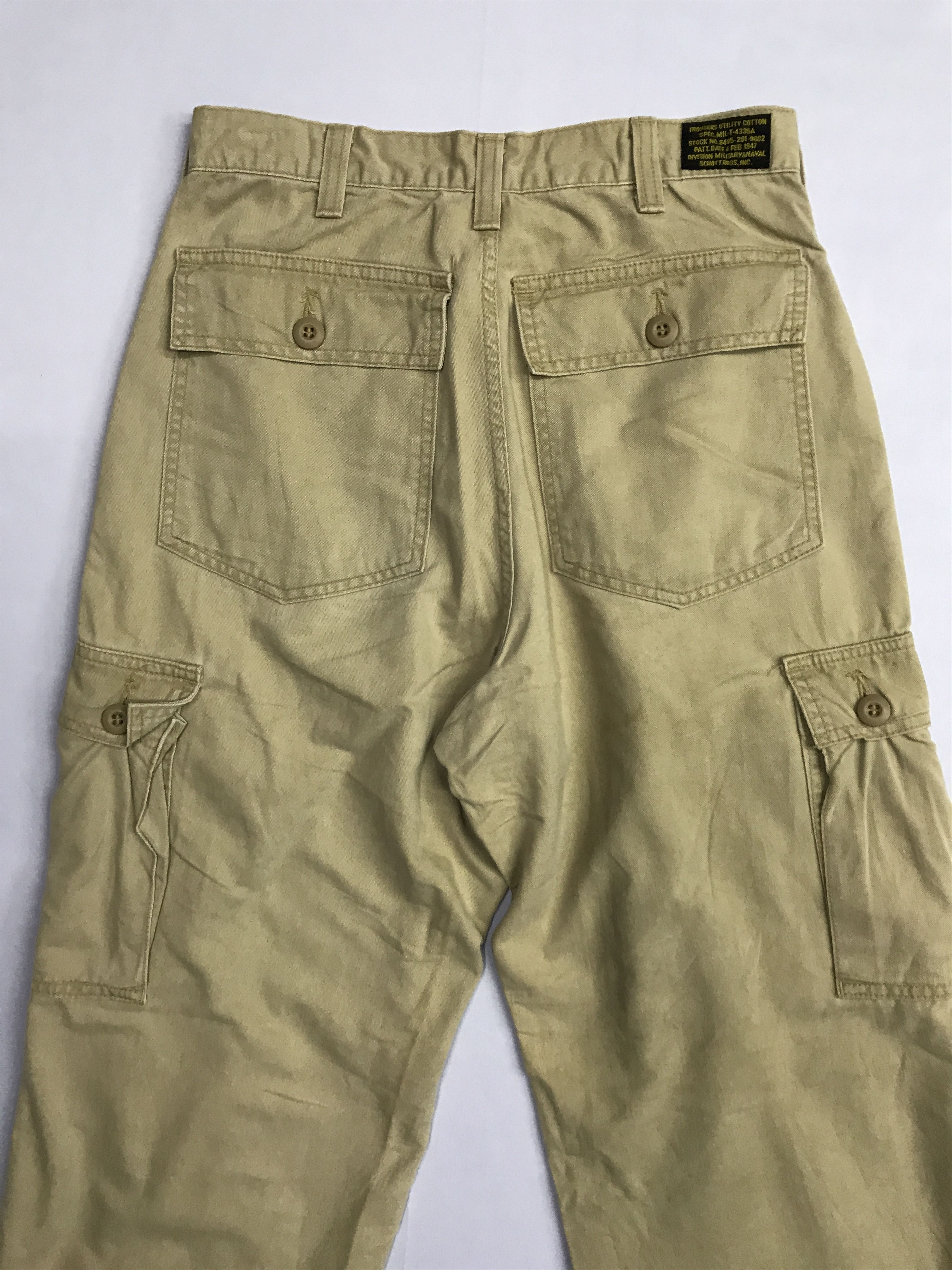 🔥Vintage Schott Cargo Pants Multi pocket Tactical Pants