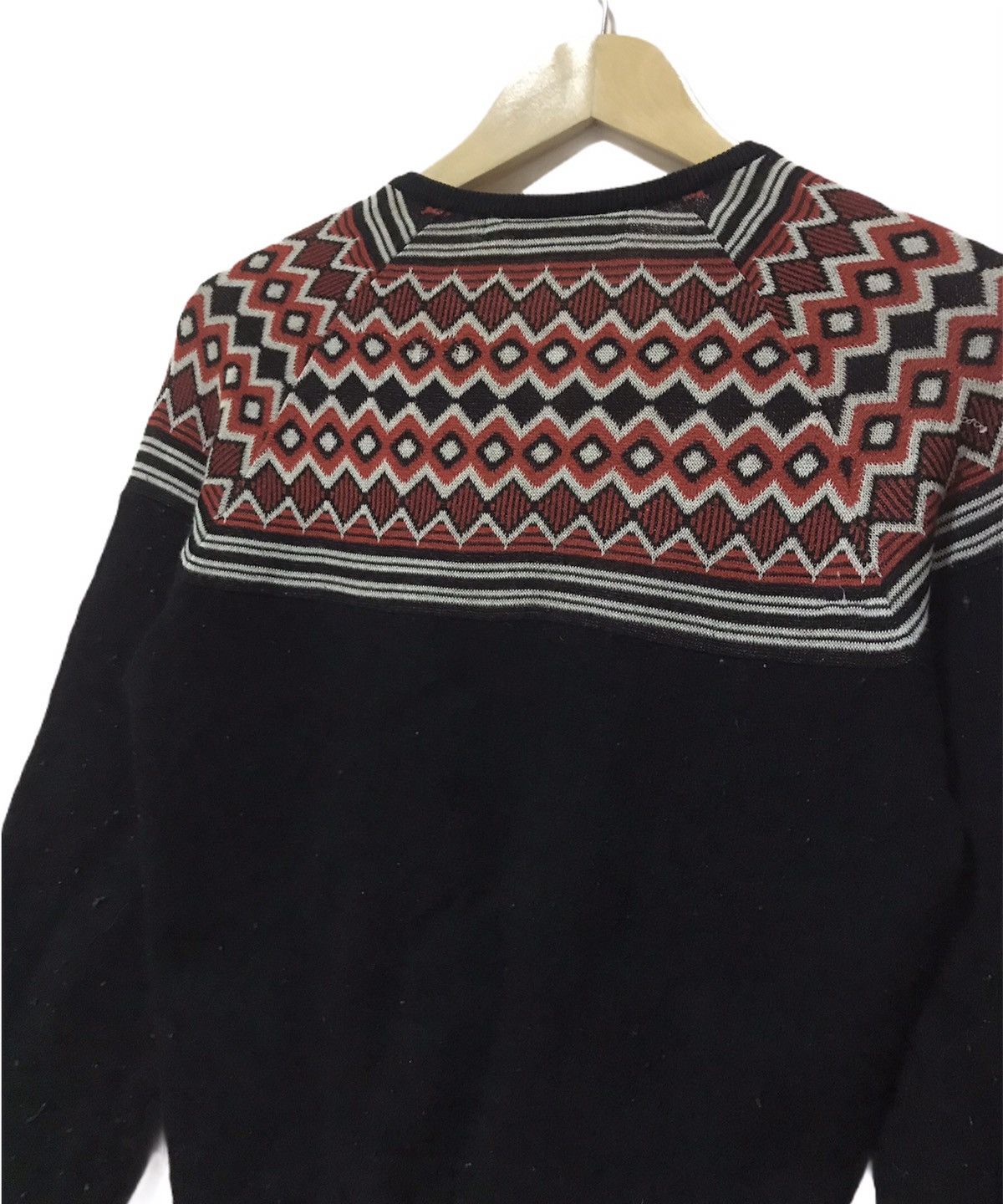 Japanese Brand × Yoshio Kubo Yoshio Kubo 🇯🇵 Wool Knit Jumper Navajo Style Size US M / EU 48-50 / 2 - 9 Thumbnail