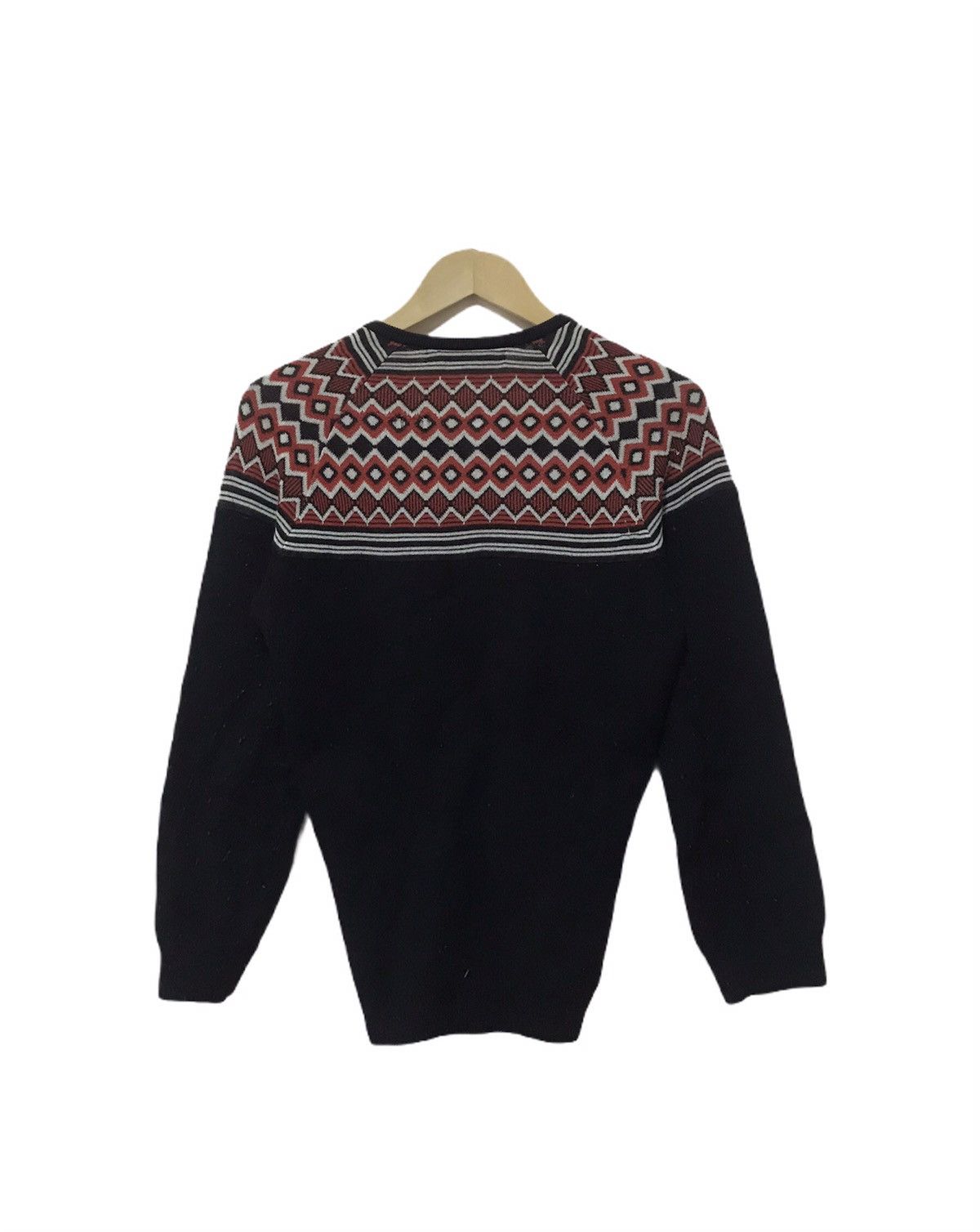 Japanese Brand × Yoshio Kubo Yoshio Kubo 🇯🇵 Wool Knit Jumper Navajo Style Size US M / EU 48-50 / 2 - 8 Thumbnail
